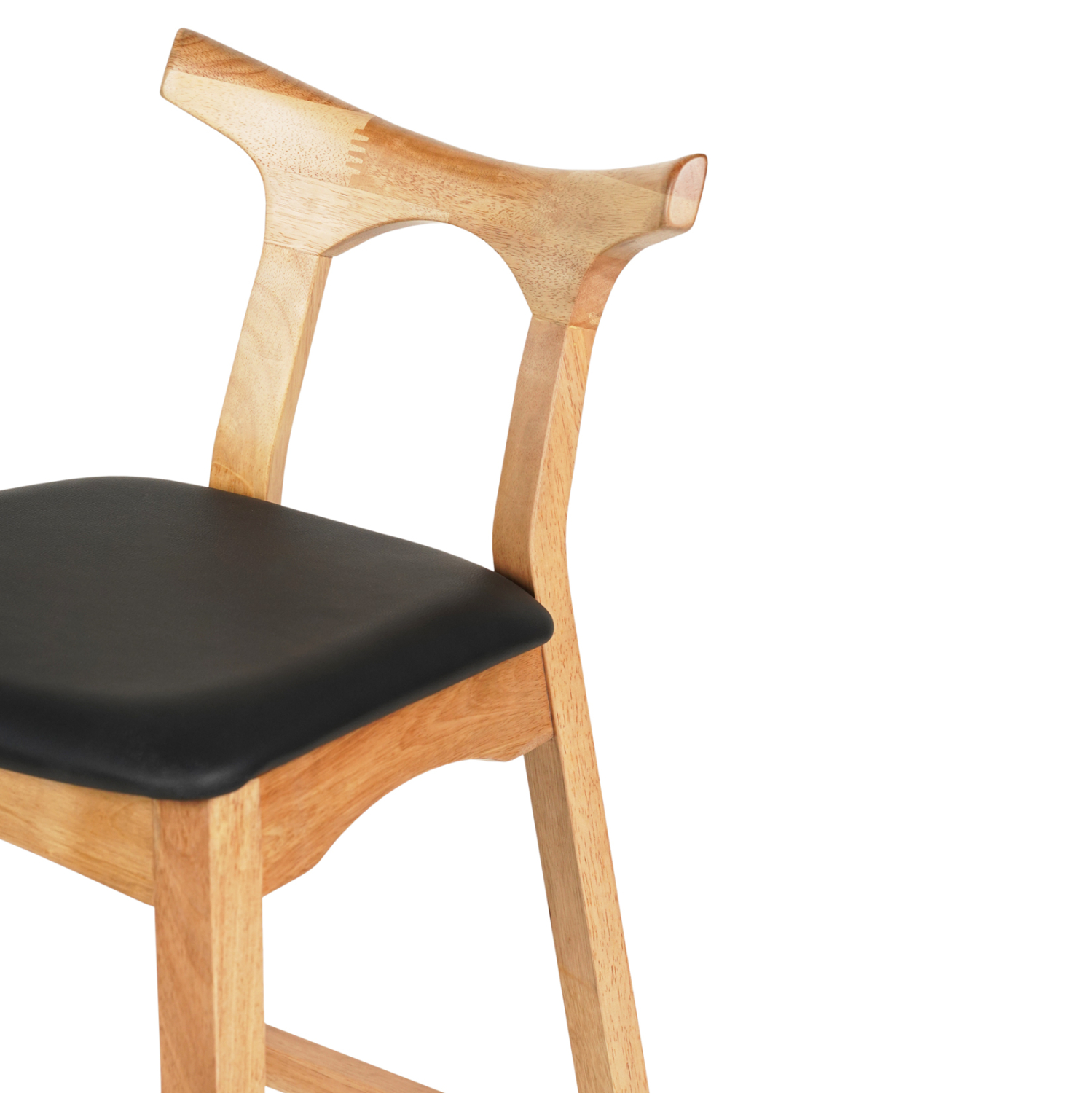 ΣΚΑΜΠΟ ΜΠΑΡ USOPP HM9951.01 RUBBERWOOD ΣΕ ΟΑΚ-ΜΑΥΡΟ PU 43x41x100Υεκ. 6