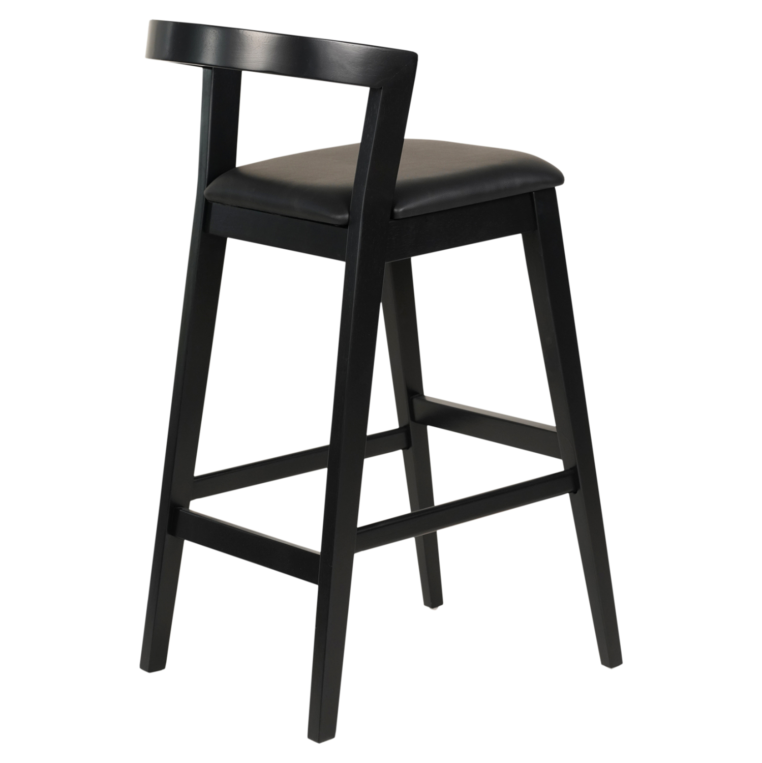 ΣΚΑΜΠΟ ΜΠΑΡ NAMI HM9952.02 RUBBERWOOD &amp; PU-ΜΑΥΡΟ 47,5x59x102,5Υεκ. 4
