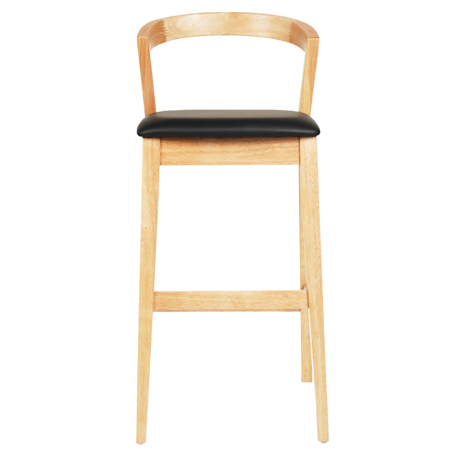 ΣΚΑΜΠΟ ΜΠΑΡ NAMI HM9952.01 RUBBERWOOD ΣΕ ΟΑΚ-ΜΑΥΡΟ PU 47,5x59x102,5Υεκ. 3