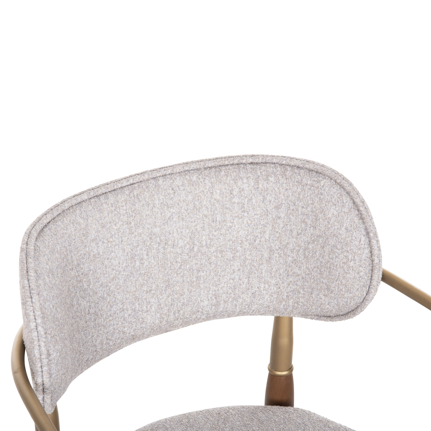 ΠΟΛΥΘΡΟΝΑ BERLINETA HM18021.01 ΞΥΛΟ ΟΞΙΑΣ-ΜΕΤΑΛΛΟ-ΥΦΑΣΜΑ ΕΚΡΟΥ 57x55x83Υεκ. 8