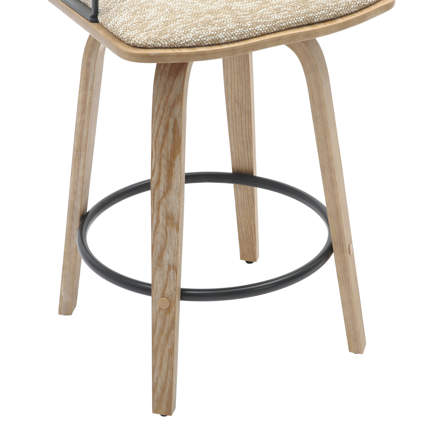 ΣΚΑΜΠΟ ΜΠΑΡ JUDI HM9985.01 WHITE WASH Κ.Π.-ΜΑΥΡΟ ΜΕΤΑΛΛΟ-ΜΠΕΖ ΥΦΑΣΜΑ 48x52x92Υεκ 8