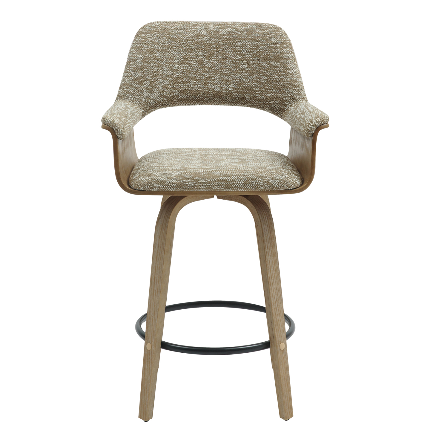 ΣΚΑΜΠΟ ΜΠΑΡ ΜΕΣ.ΥΨΟΥΣ CLIPP HM9987.01 WHITEWASH Κ.Π. ΞΥΛΟ-ΜΠΕΖ ΥΦΑΣΜΑ 57,5x53x98Υεκ 3