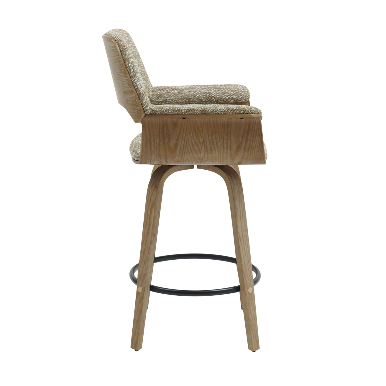 ΣΚΑΜΠΟ ΜΠΑΡ ΜΕΣ.ΥΨΟΥΣ CLIPP HM9987.01 WHITEWASH Κ.Π. ΞΥΛΟ-ΜΠΕΖ ΥΦΑΣΜΑ 57,5x53x98Υεκ 4