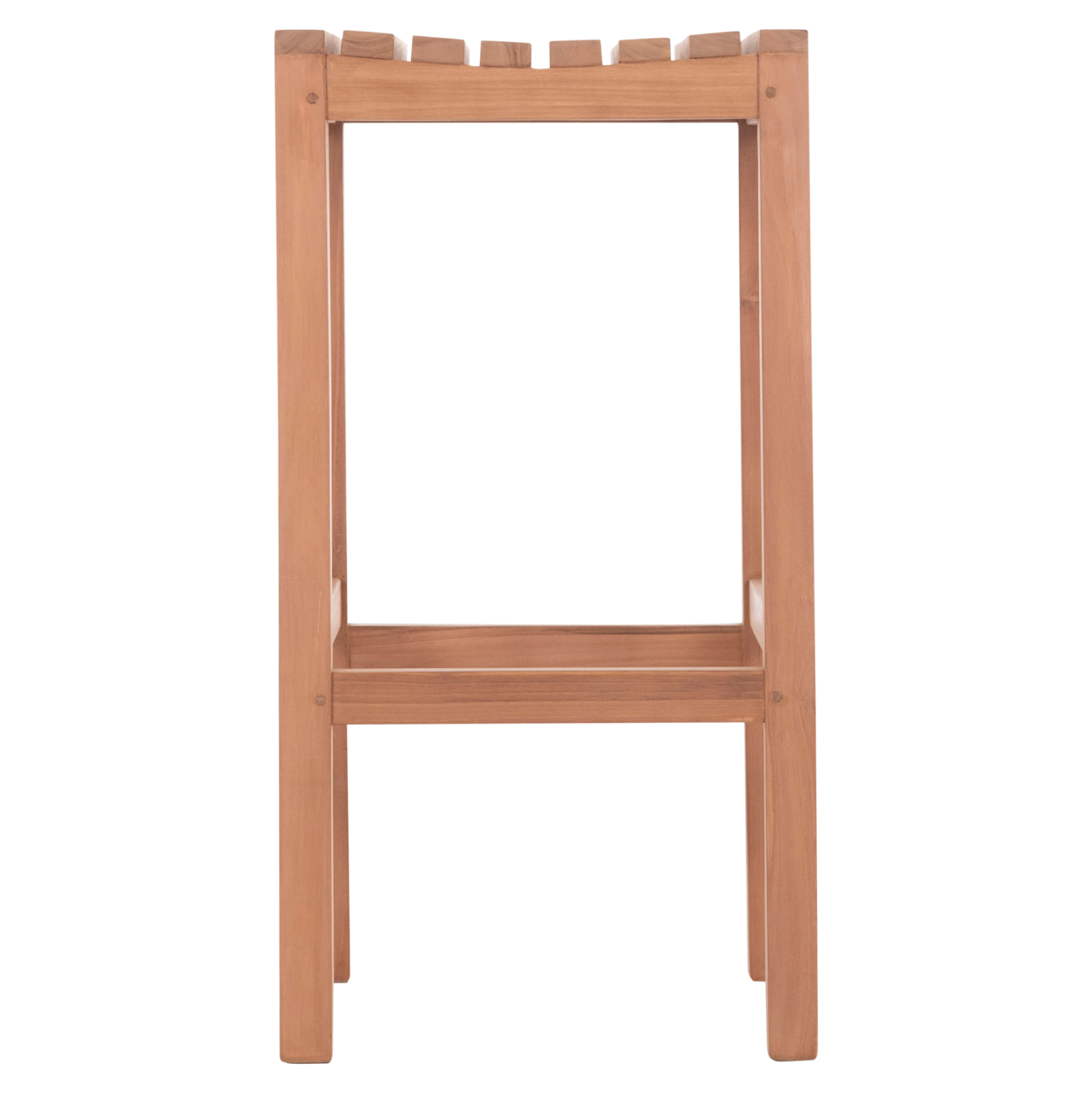 ΣΚΑΜΠΟ ΜΠΑΡ NIKOL HM18109 ΞΥΛΟ ΤΕΑΚ ΣΕ ΦΥΣΙΚΟ 40x40x77Υεκ. 3