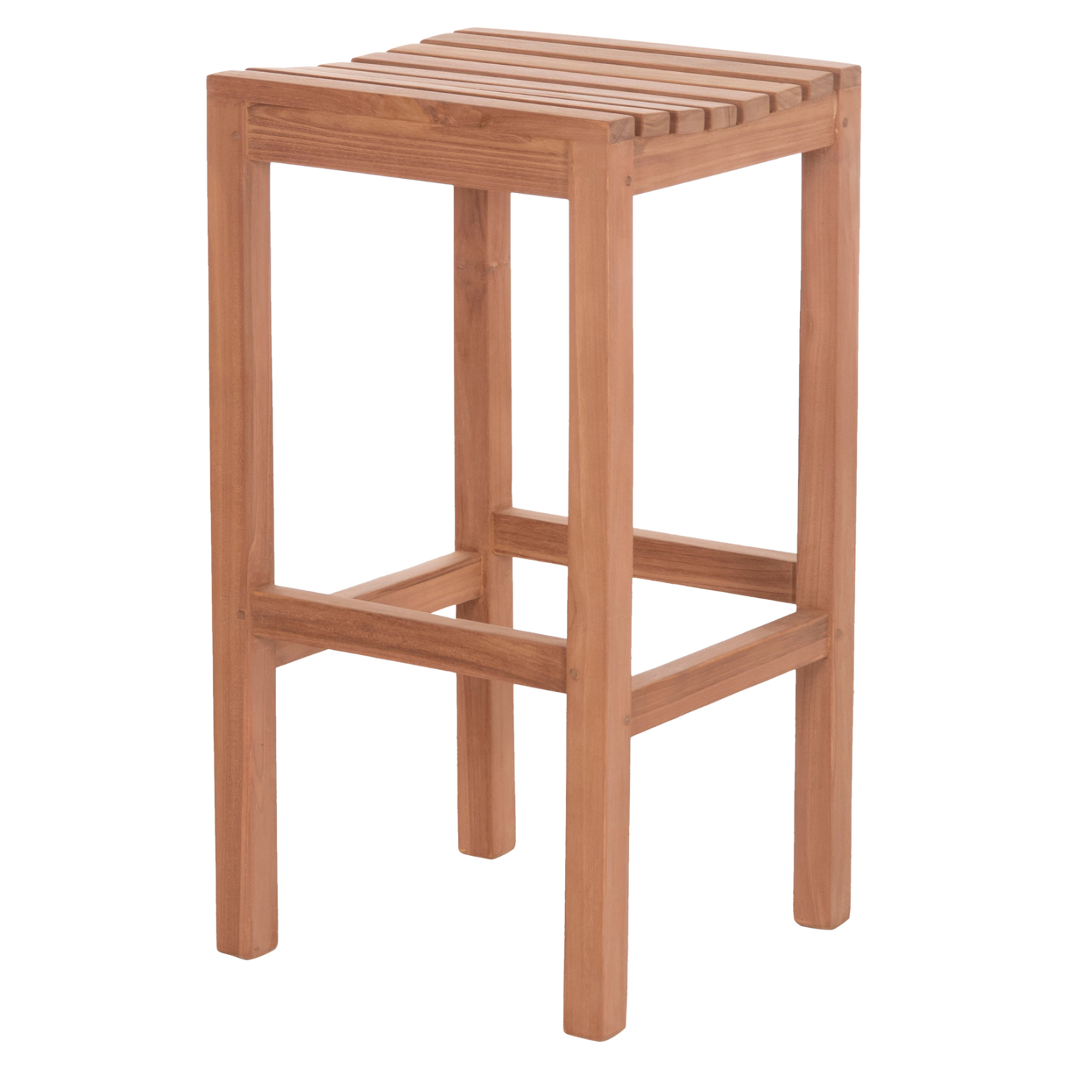 ΣΚΑΜΠΟ ΜΠΑΡ NIKOL HM18109 ΞΥΛΟ ΤΕΑΚ ΣΕ ΦΥΣΙΚΟ 40x40x77Υεκ. 4