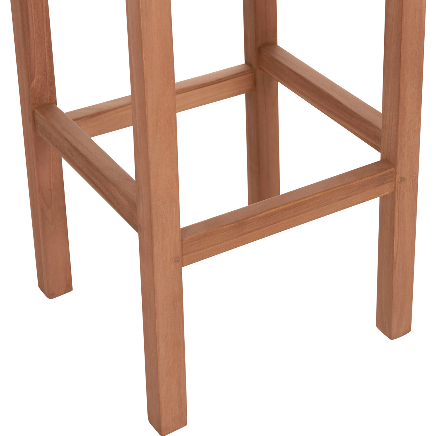 ΣΚΑΜΠΟ ΜΠΑΡ NIKOL HM18109 ΞΥΛΟ ΤΕΑΚ ΣΕ ΦΥΣΙΚΟ 40x40x77Υεκ. 7