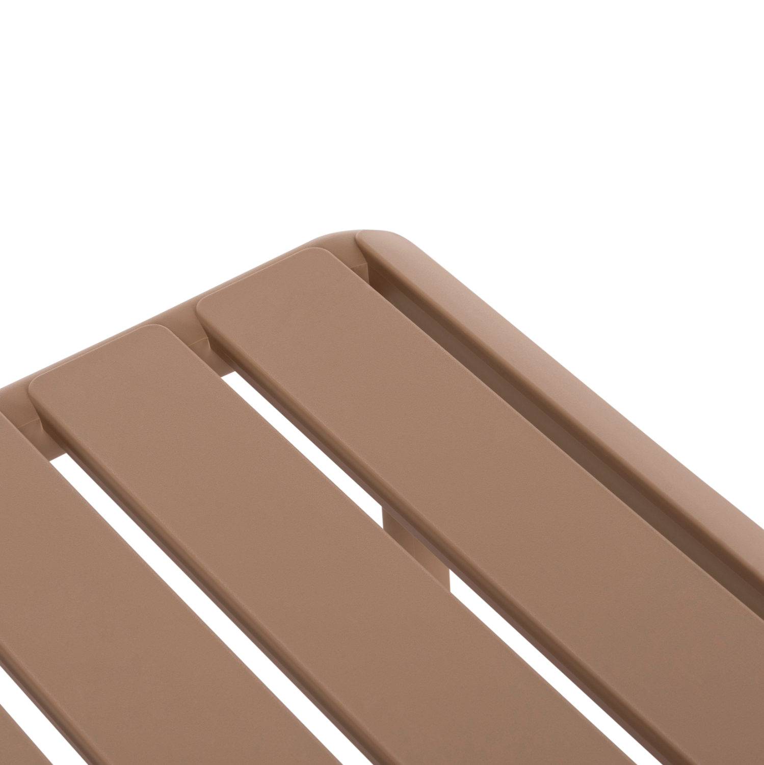 ΤΡΑΠΕΖΙ ΣΑΛΟΝΙΟΥ ΕΞΩΤΕΡΙΚΟΥ ΧΩΡΟΥ ΧΑΜΗΛΟ KORVER HM6334.04 ΠΟΛΥΠΡΟΠΥΛΕΝΙΟ ΚΑΠΟΥΤΣΙΝΟ 100x60x46Υεκ 6