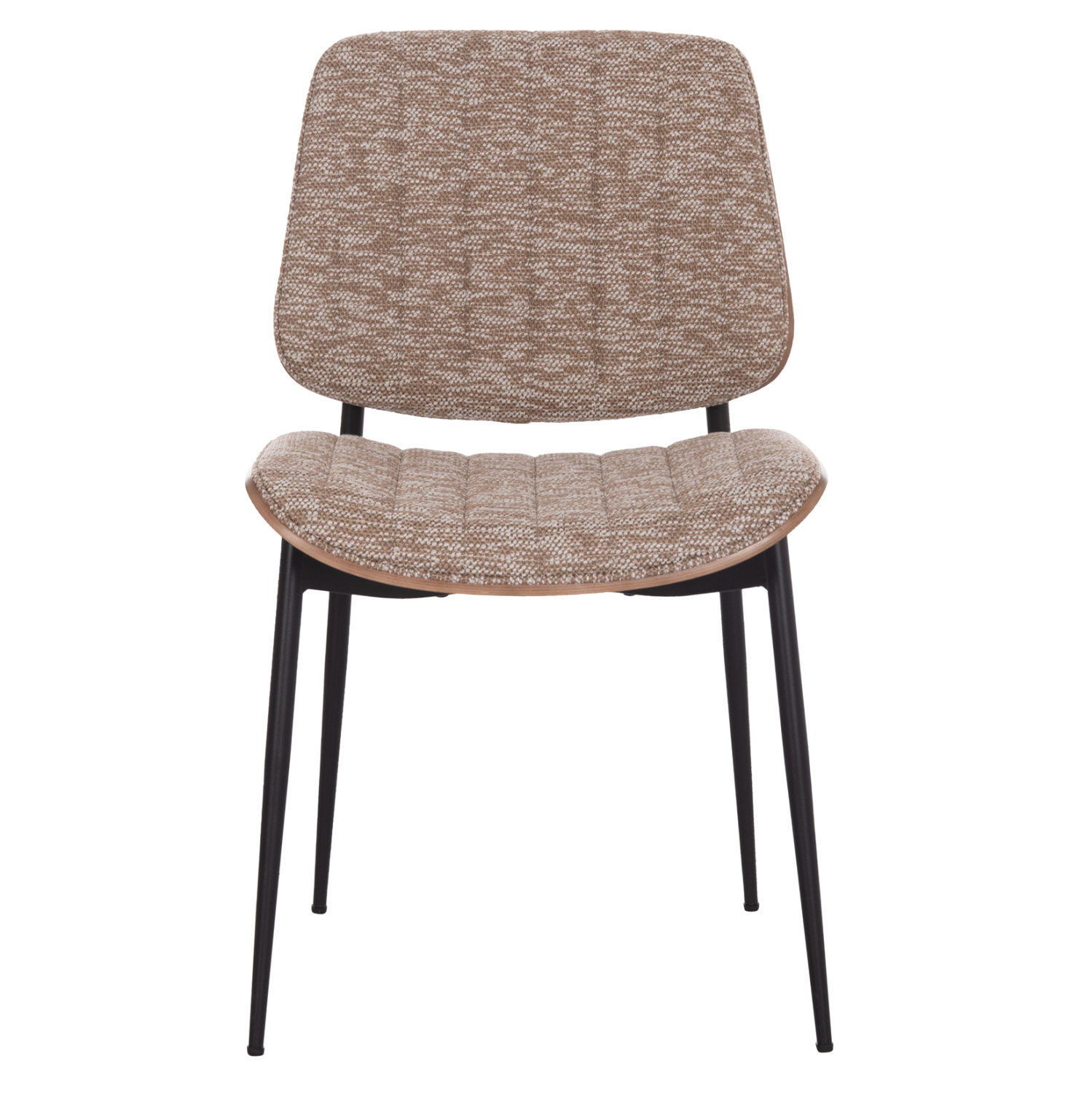 ΚΑΡΕΚΛΑ ΤΡΑΠΕΖΑΡΙΑΣ CONTI HM9983.02 ΜΑΥΡΟ ΜΕΤΑΛΛΟ--ΚΑΦΕ ΥΦΑΣΜΑ 49x56x82Υεκ. 3