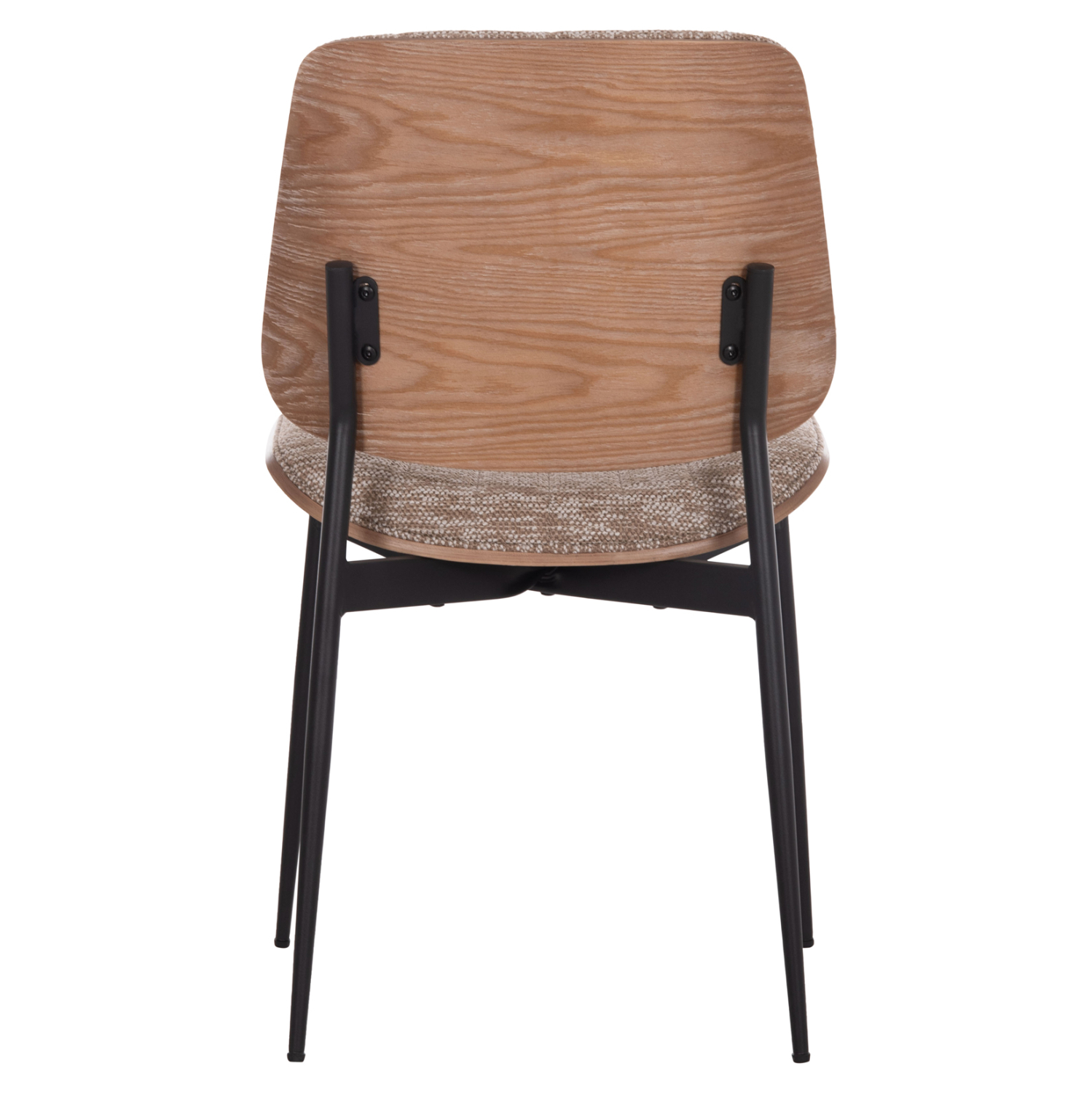 ΚΑΡΕΚΛΑ ΤΡΑΠΕΖΑΡΙΑΣ CONTI HM9983.02 ΜΑΥΡΟ ΜΕΤΑΛΛΟ--ΚΑΦΕ ΥΦΑΣΜΑ 49x56x82Υεκ. 6