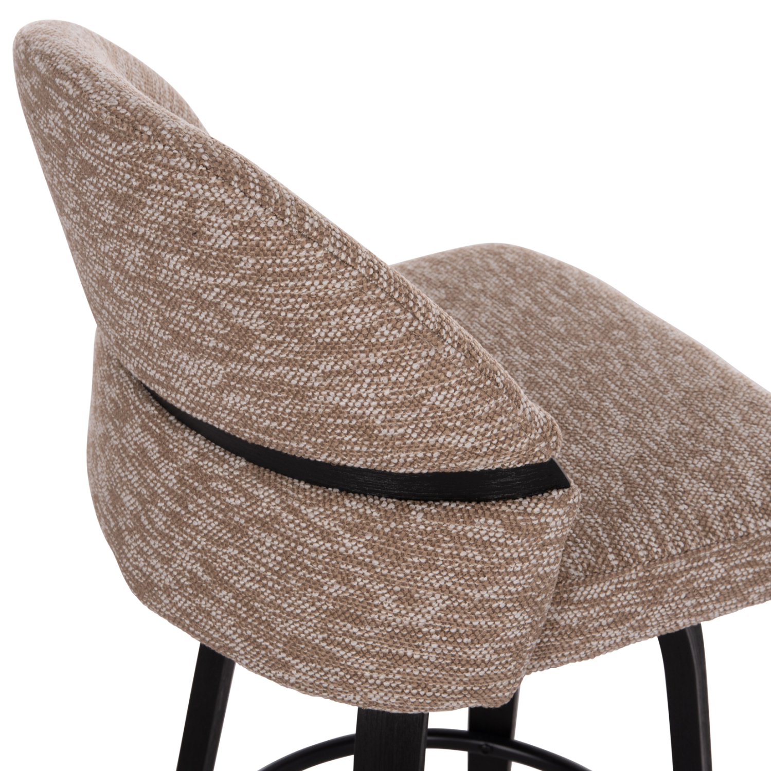 ΣΚΑΜΠΟ ΜΠΑΡ ΠΕΡΙΣΤΡΕΦΟΜΕΝΟ DEKKER HM18250.03 PLYWOOD ΜΑΥΡΟ--ΥΦΑΣΜΑ ΚΑΦΕ 48x54x96Υεκ. 10