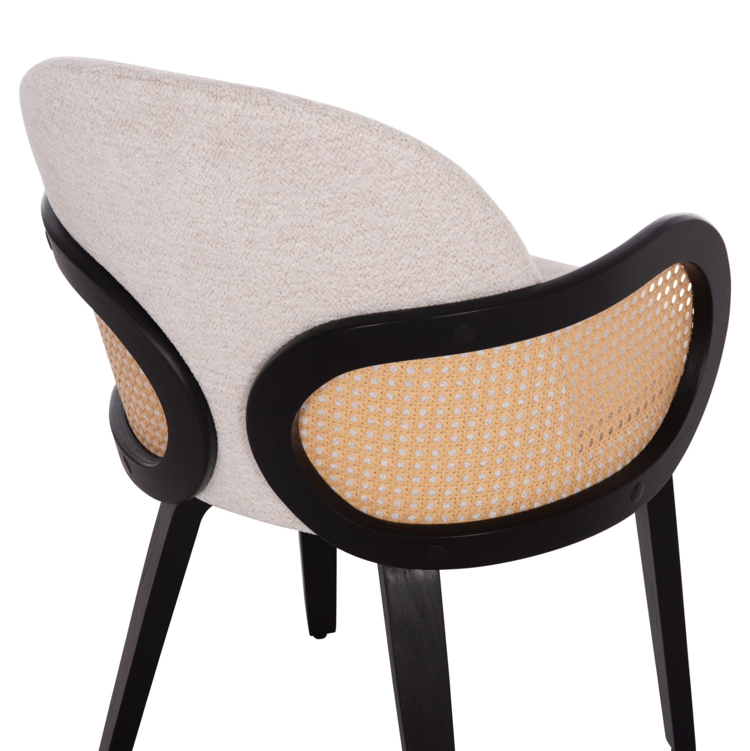 ΠΟΛΥΘΡΟΝΑ ΤΡΑΠΕΖΑΡΙΑΣ BECKER HM18246.02 PLYWOOD ΜΑΥΡΟ--ΕΚΡΟΥ ΥΦΑΣΜΑ 54x62x79Υεκ. 10