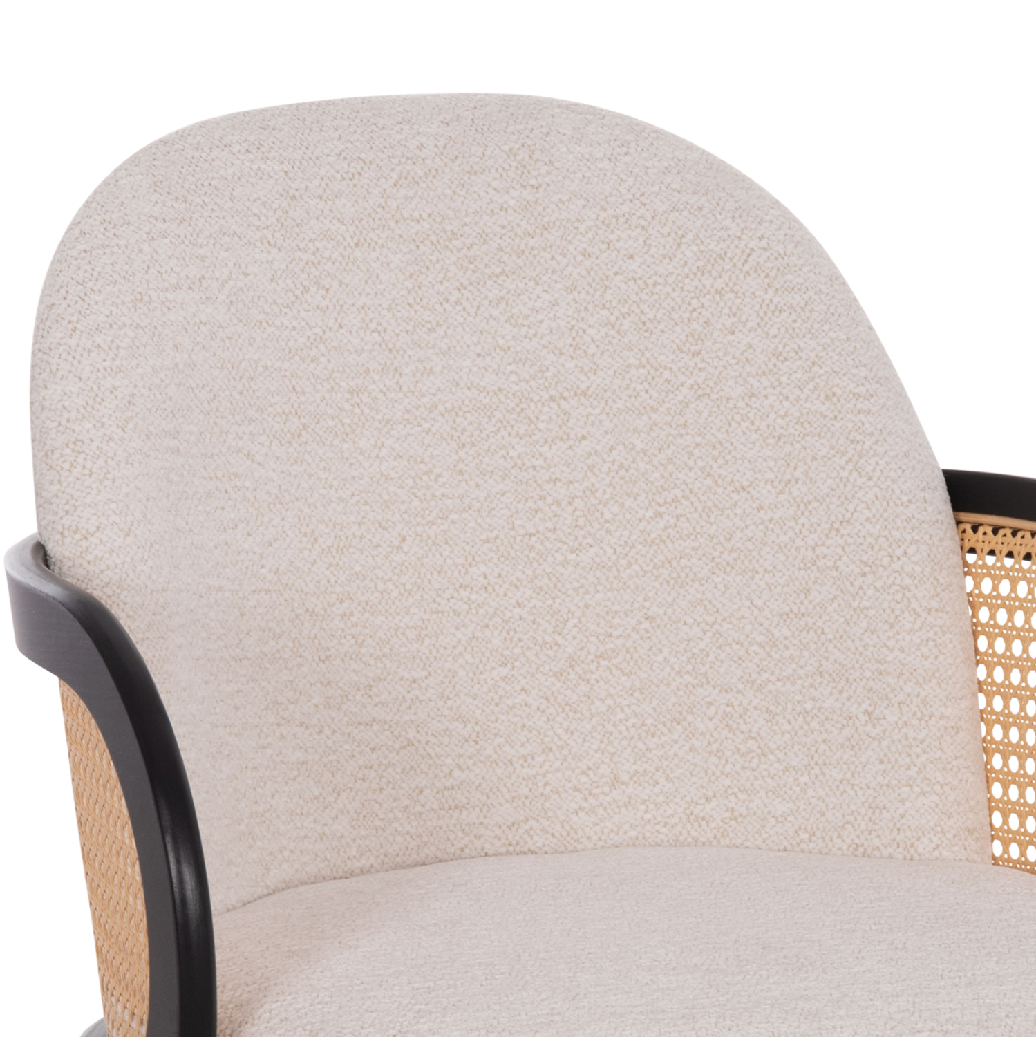 ΠΟΛΥΘΡΟΝΑ ΤΡΑΠΕΖΑΡΙΑΣ BECKER HM18246.02 PLYWOOD ΜΑΥΡΟ--ΕΚΡΟΥ ΥΦΑΣΜΑ 54x62x79Υεκ. 7