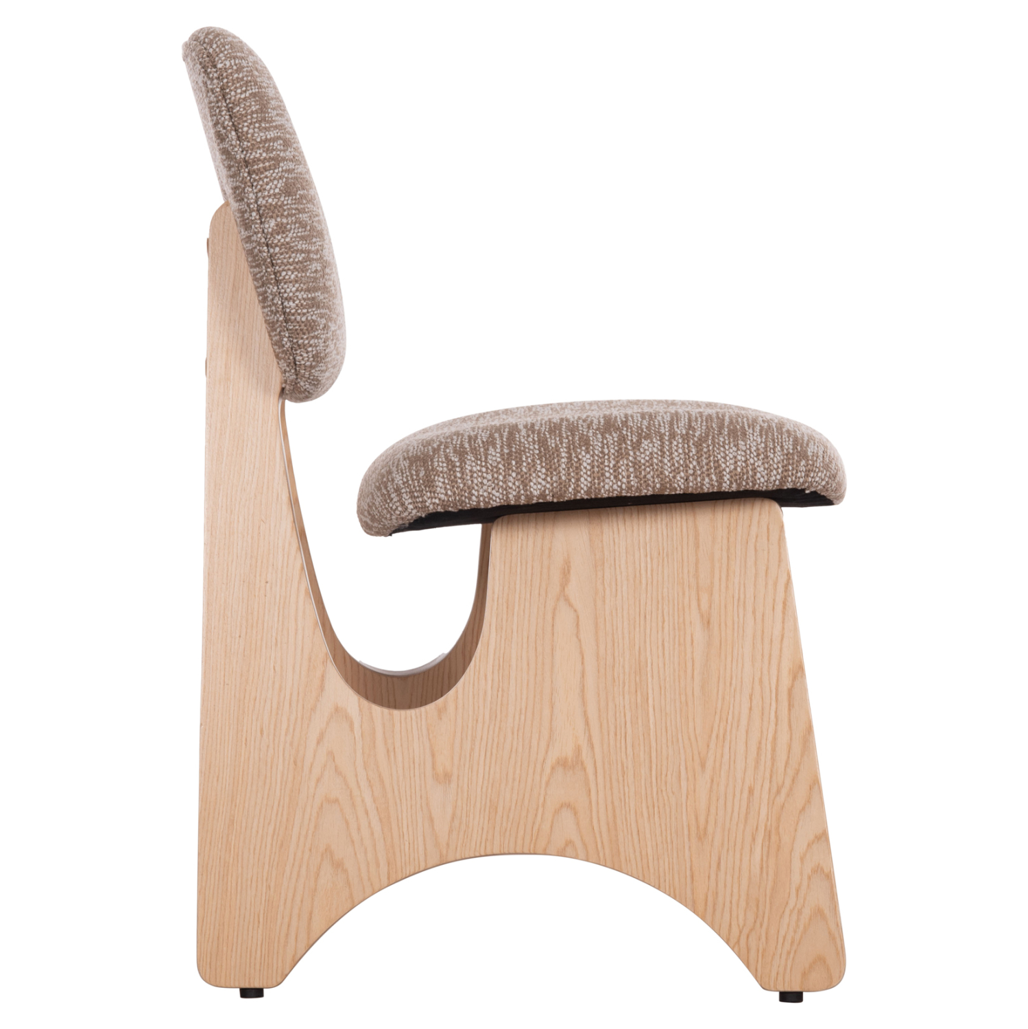 ΚΑΡΕΚΛΑ ΤΡΑΠΕΖΑΡΙΑΣ BELLISI HM18248.01 ΚΑΦΕ ΥΦΑΣΜΑ-PLYWOOD ΧΡΩΜΑ ΔΡΥΟΣ 53x56x78Υεκ. 4