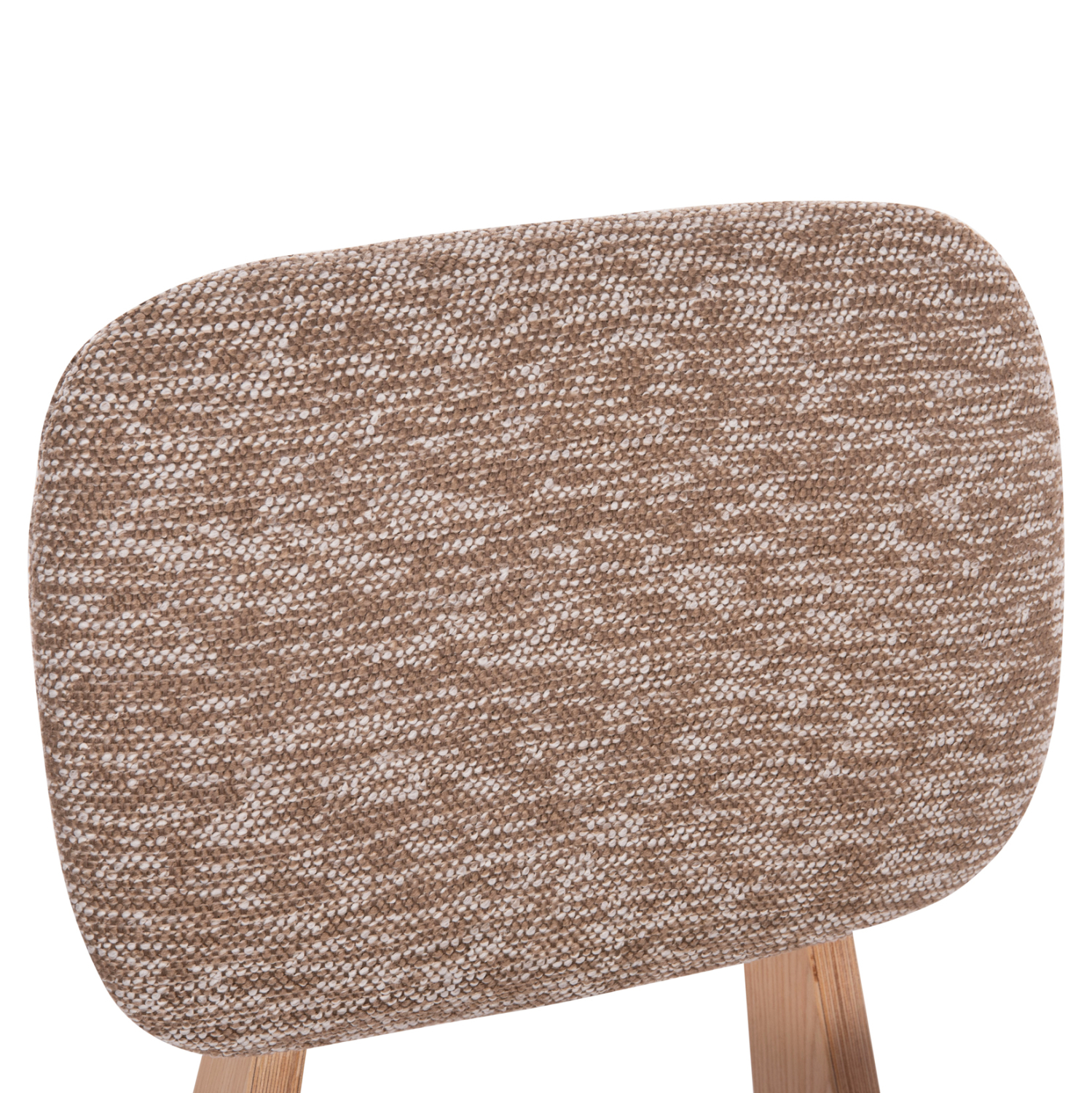 ΚΑΡΕΚΛΑ ΤΡΑΠΕΖΑΡΙΑΣ BELLISI HM18248.01 ΚΑΦΕ ΥΦΑΣΜΑ-PLYWOOD ΧΡΩΜΑ ΔΡΥΟΣ 53x56x78Υεκ. 7