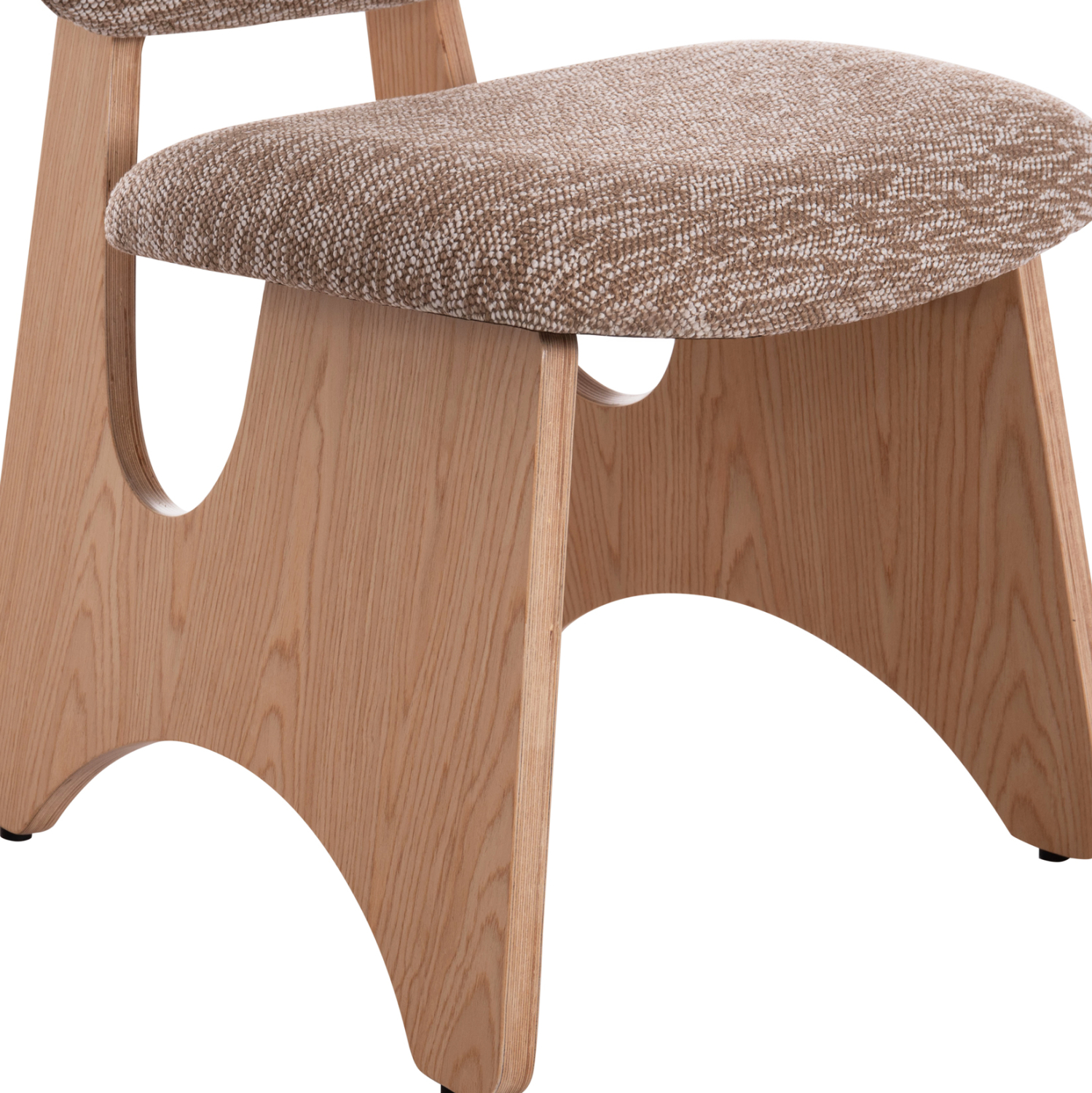 ΚΑΡΕΚΛΑ ΤΡΑΠΕΖΑΡΙΑΣ BELLISI HM18248.01 ΚΑΦΕ ΥΦΑΣΜΑ-PLYWOOD ΧΡΩΜΑ ΔΡΥΟΣ 53x56x78Υεκ. 9