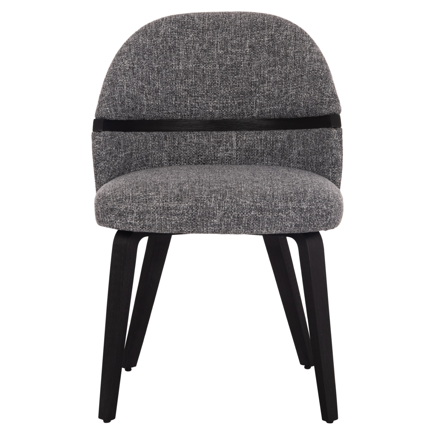 ΚΑΡΕΚΛΑ ΤΡΑΠΕΖΑΡΙΑΣ DEKKER HM18249.02 PLYWOOD ΜΑΥΡΟ--ΥΦΑΣΜΑ ΓΚΡΙ 50x60x80Υεκ. 3