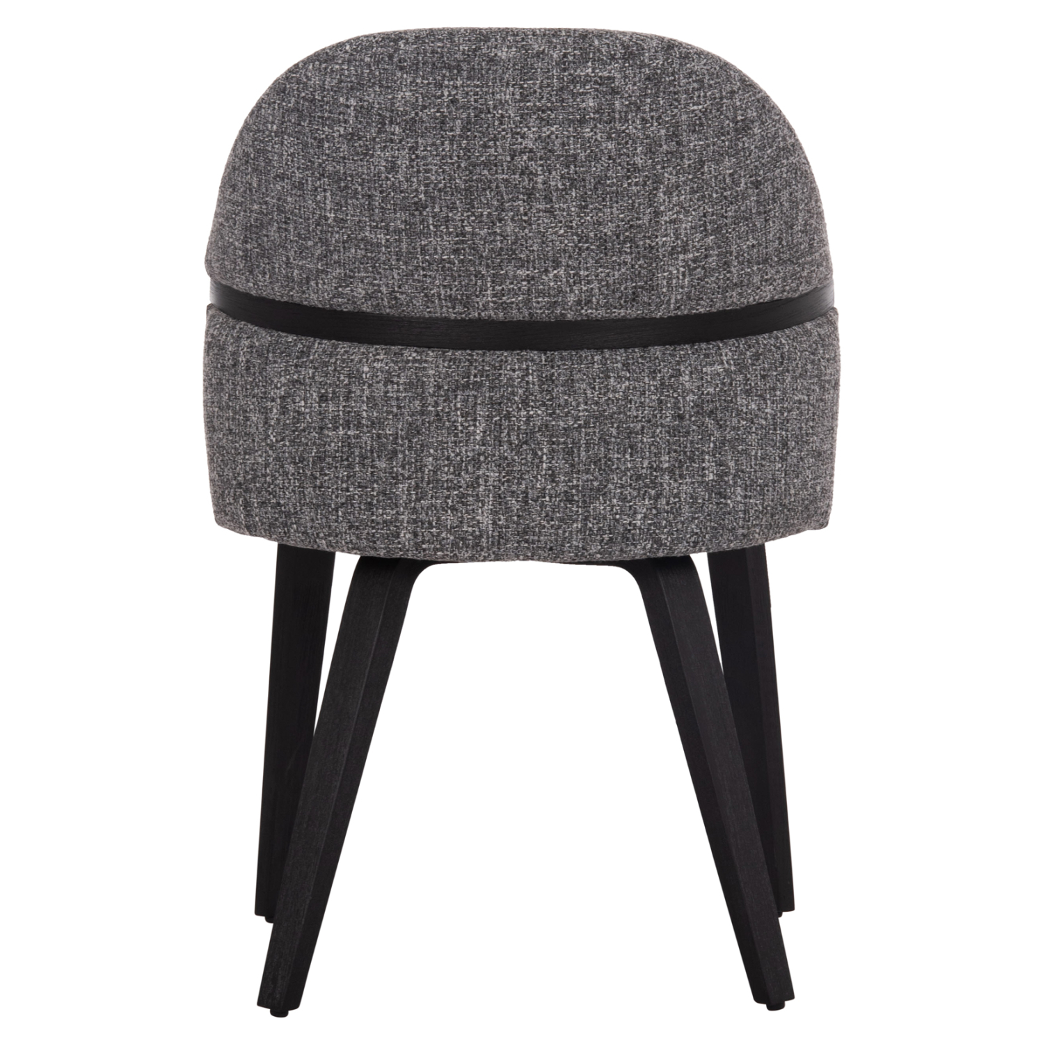 ΚΑΡΕΚΛΑ ΤΡΑΠΕΖΑΡΙΑΣ DEKKER HM18249.02 PLYWOOD ΜΑΥΡΟ--ΥΦΑΣΜΑ ΓΚΡΙ 50x60x80Υεκ. 6