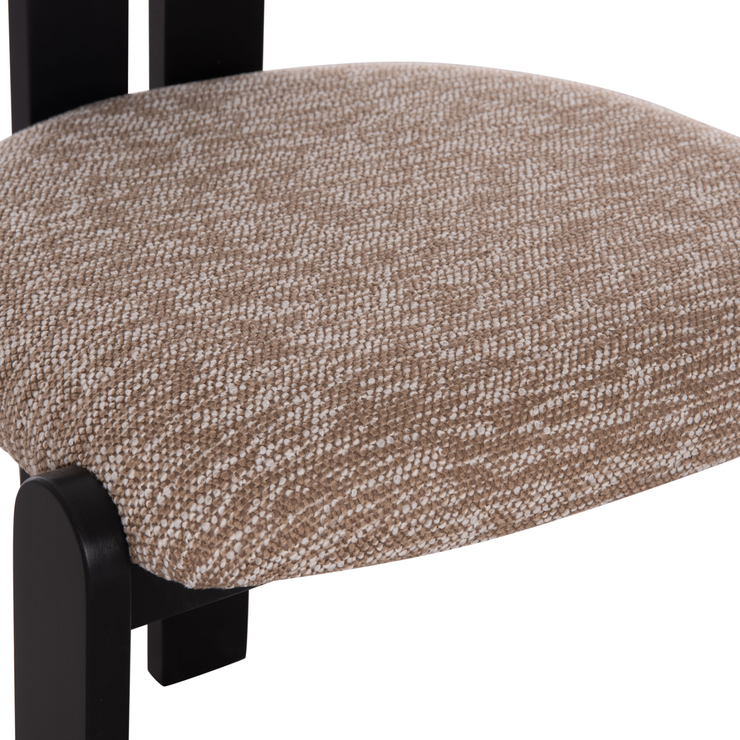 ΚΑΡΕΚΛΑ ΤΡΑΠΕΖΑΡΙΑΣ KARVO HM18252.03 ΚΑΦΕ ΥΦΑΣΜΑ--ΞΥΛΟ ΣΕ ΜΑΥΡΟ 57x50x78,5Υεκ. 8