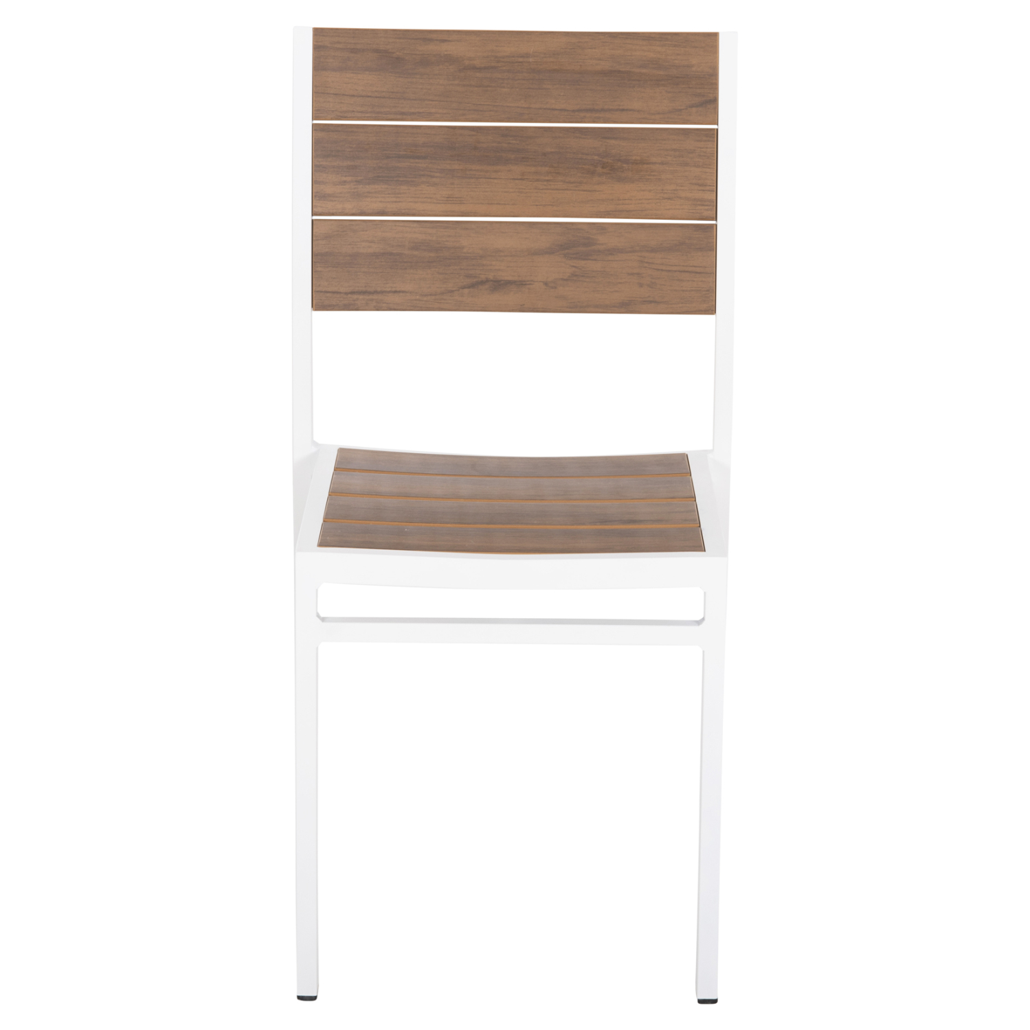 ΚΑΡΕΚΛΑ ΑΛΟΥΜΙΝΙΟΥ SAGA HM6063.01 ΛΕΥΚΗ ΜΕ POLYWOOD 46x52x86Υεκ. 3