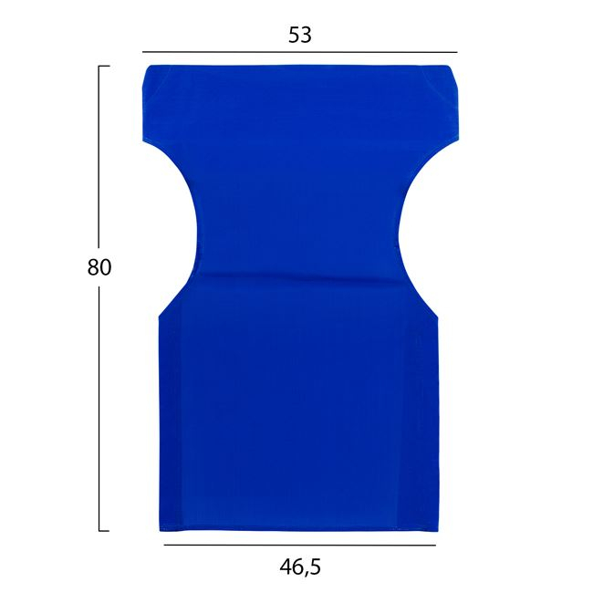 ΜΑΞΙΛΑΡΙ TEXTILENE 600gr/m2 2X1 ΜΠΛΕ ΓΙΑ ΠΟΛΥΘΡΟΝΑ ΣΚΗΝΟΘΕΤΗ HM5272.01 46.5Χ53Χ80Υεκ. 2