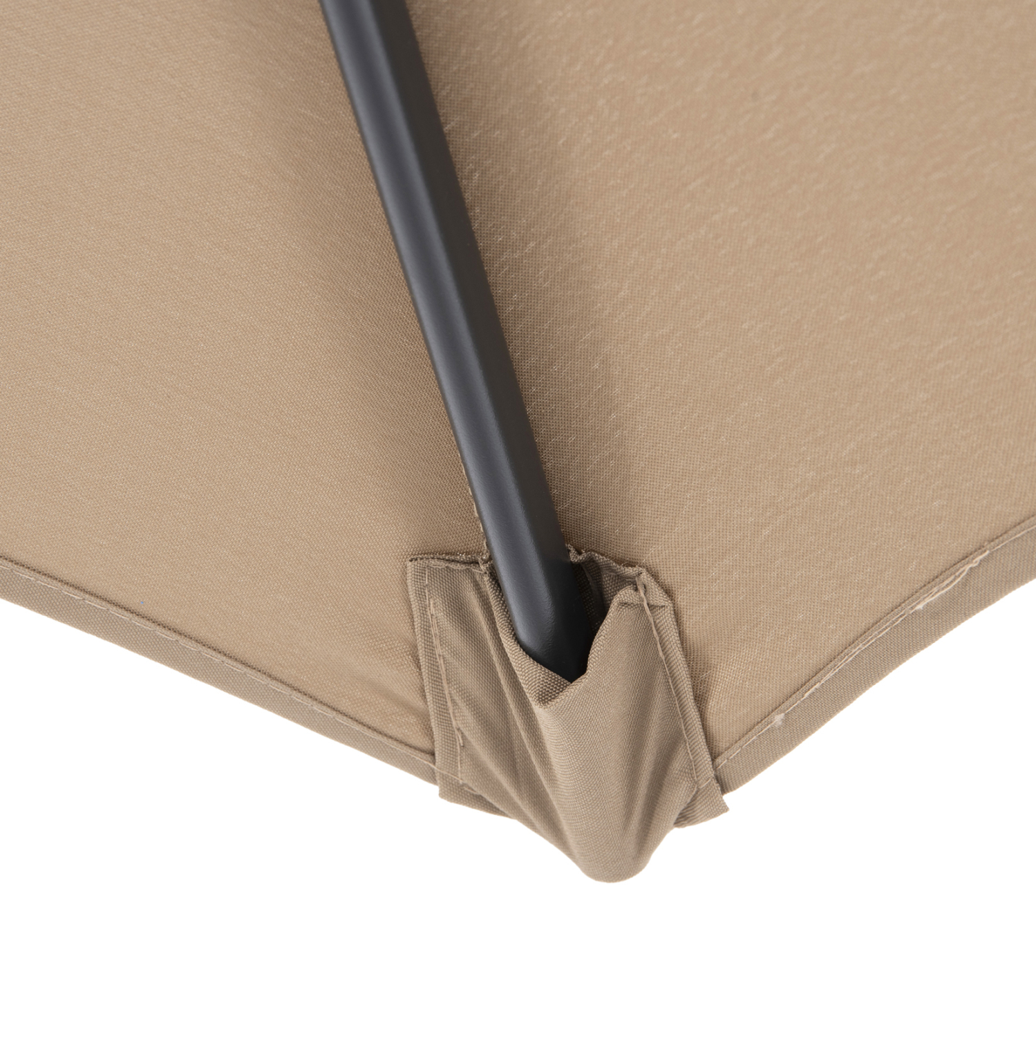 ΟΜΠΡΕΛΑ ΑΛΟΥΜΙΝΙΟΥ Φ250x236Y εκ.ΜΕ 6 ΑΚΤΙΝΕΣ KACEN HM6030.04 ΜΟΚΑ-ΑΝΘΡΑΚΙ 6