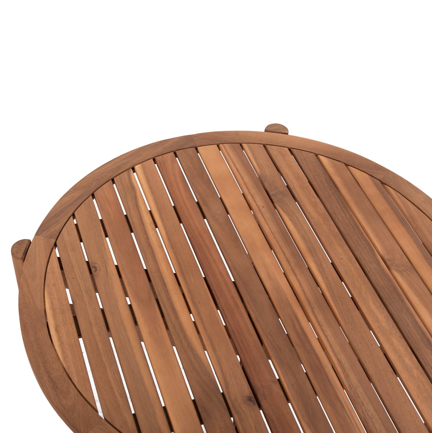 ΤΡΑΠΕΖΙ ΧΑΜΗΛΟ ΕΞ.ΧΩΡΟΥ ΣΤΡΟΓΓΥΛΟ SANJI HM6228 ΞΥΛΟ ΑΚΑΚΙΑΣ ΣΕ ΦΥΣΙΚΟ Φ86x41,5Υεκ. 6