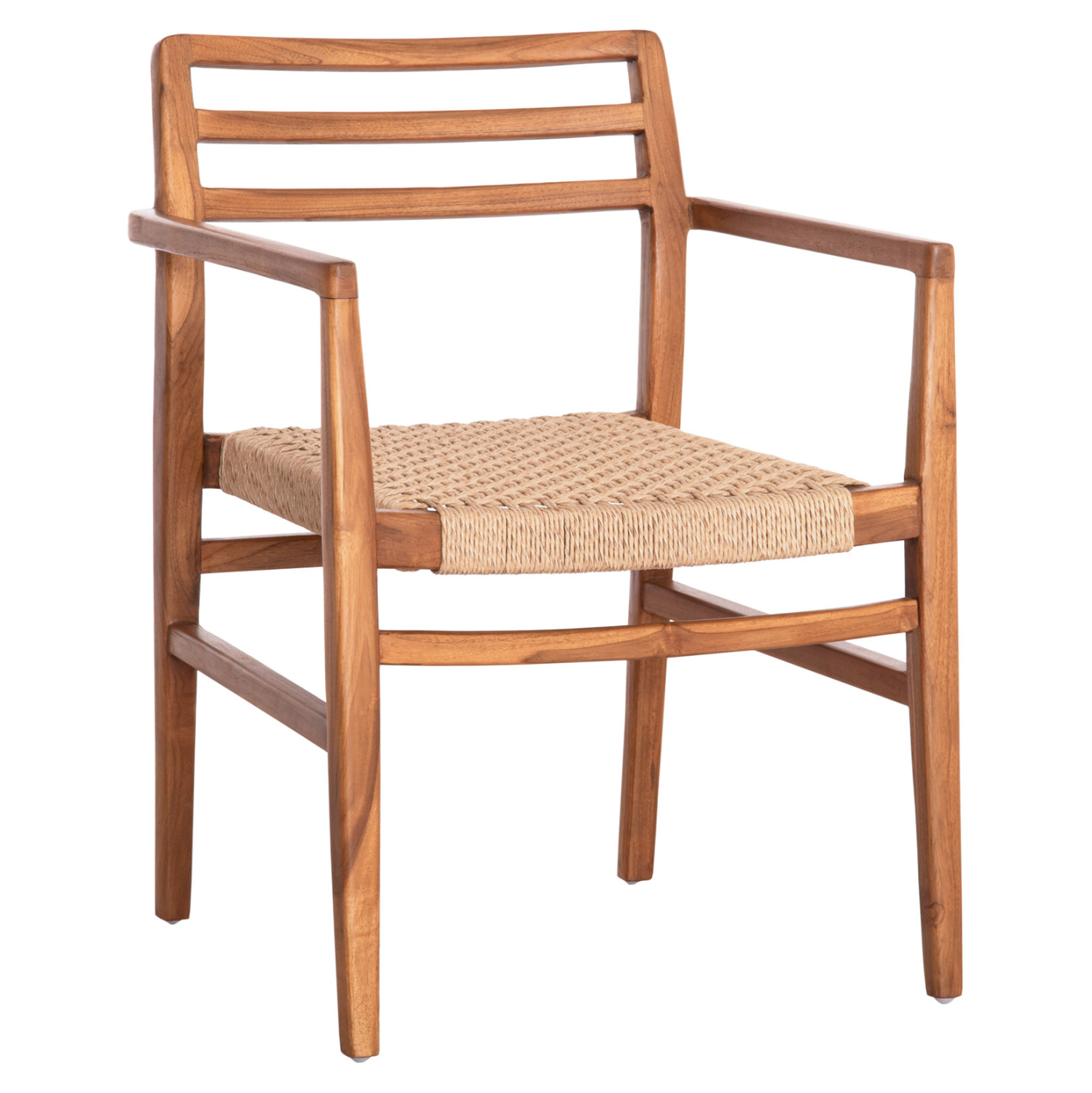 ΠΟΛΥΘΡΟΝΑ ΤΡΑΠΕΖΑΡΙΑΣ HERRIN HM18230 ΞΥΛΟ TEAK-ΣΧΟΙΝΙ VIRO 58x56x80Υεκ. 1