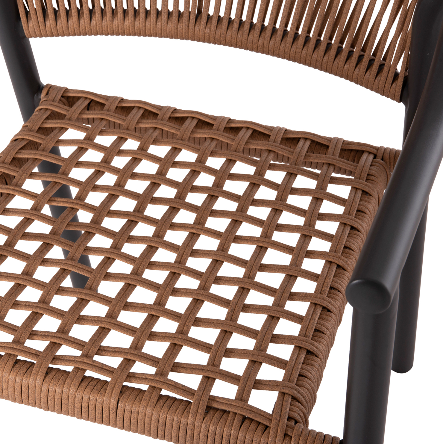ΠΟΛΥΘΡΟΝΑ KERLY HM6050.10 ΑΛΟΥΜΙΝΙΟ ΣΚΟΥΡΟ ΓΚΡΙ--ΜΠΕΖ ΣΥΝΘΕΤΙΚΟ RATTAN 54x58,5x76Υεκ 8