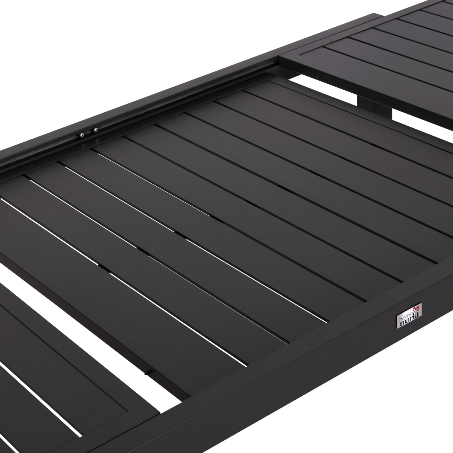 ΤΡΑΠΕΖΙ ΕΠΕΚΤΕΙΝΟΜΕΝΟ KRUM HM6277.03 ΑΛΟΥΜΙΝΙΟ ΣΚΟΥΡΟ ΓΚΡΙ 160-240x90x73Υεκ. 5