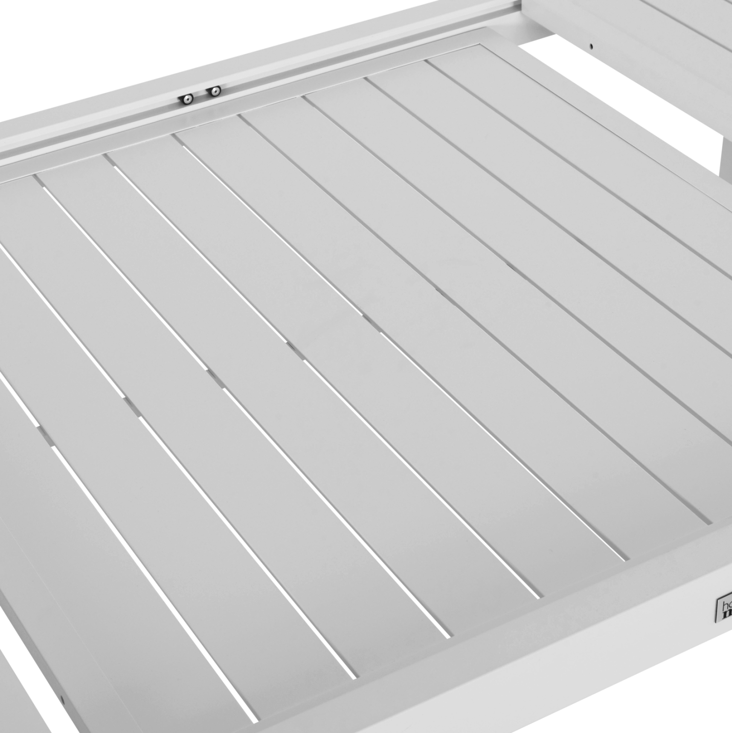 ΤΡΑΠΕΖΙ ΕΠΕΚΤΕΙΝΟΜΕΝΟ KRUM HM6277.01 ΑΛΟΥΜΙΝΙΟ ΛΕΥΚΟ 160-240x90x73Υεκ. 5