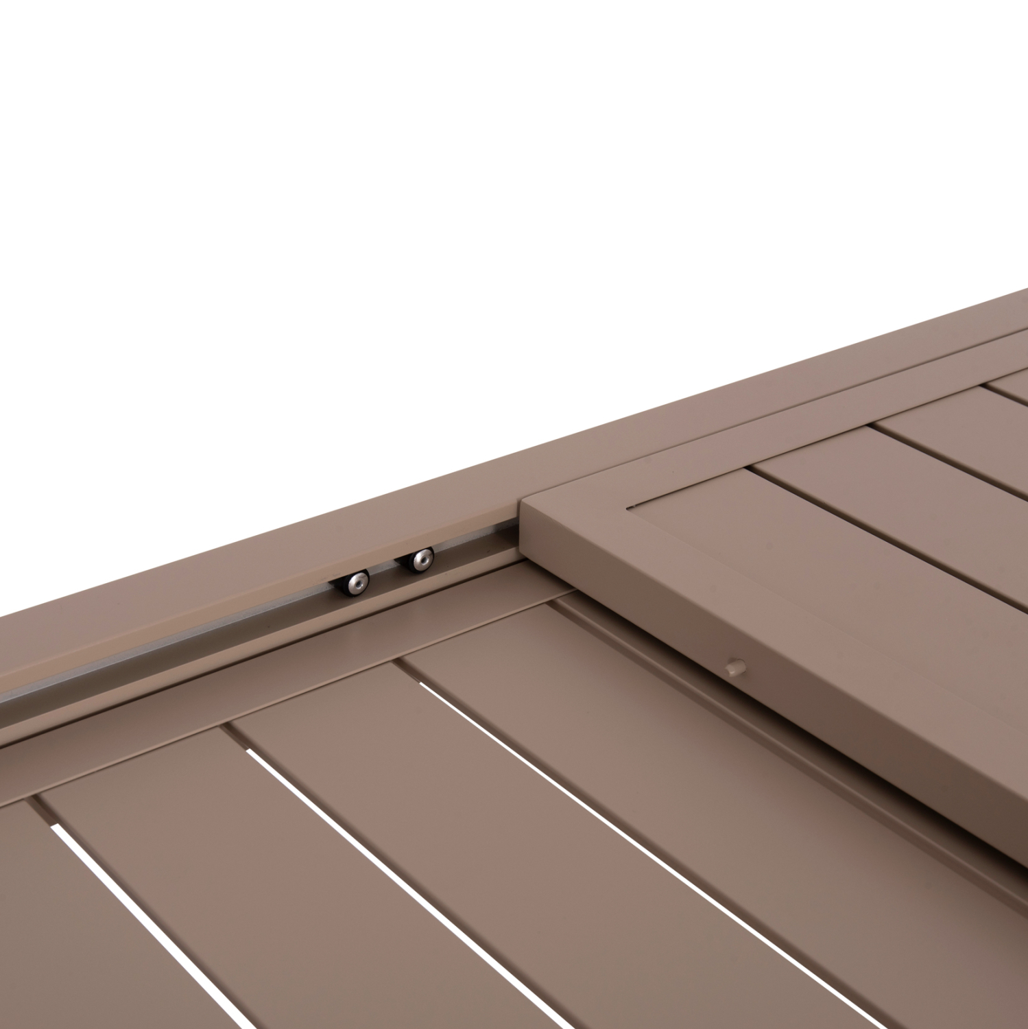 ΤΡΑΠΕΖΙ ΕΠΕΚΤΕΙΝΟΜΕΝΟ KRUM HM6277.04 ΑΛΟΥΜΙΝΙΟ ΚΑΠΟΥΤΣΙΝΟ 160-240x90x73Υεκ. 7