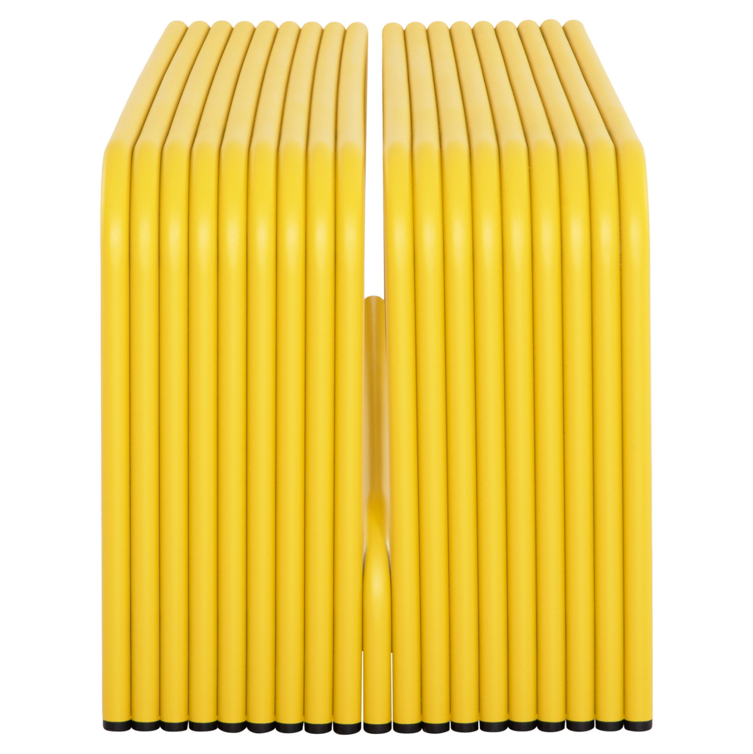 ΠΑΓΚΑΚΙ 2-ΘΕΣΙΟ ΣΕΙΡΑ INTREPID HM6327.06 ΑΛΟΥΜΙΝΙΟ ΣΕ ΚΙΤΡΙΝΟ ΧΡΩΜΑ 109,5x37,5x40,5Υεκ. 4