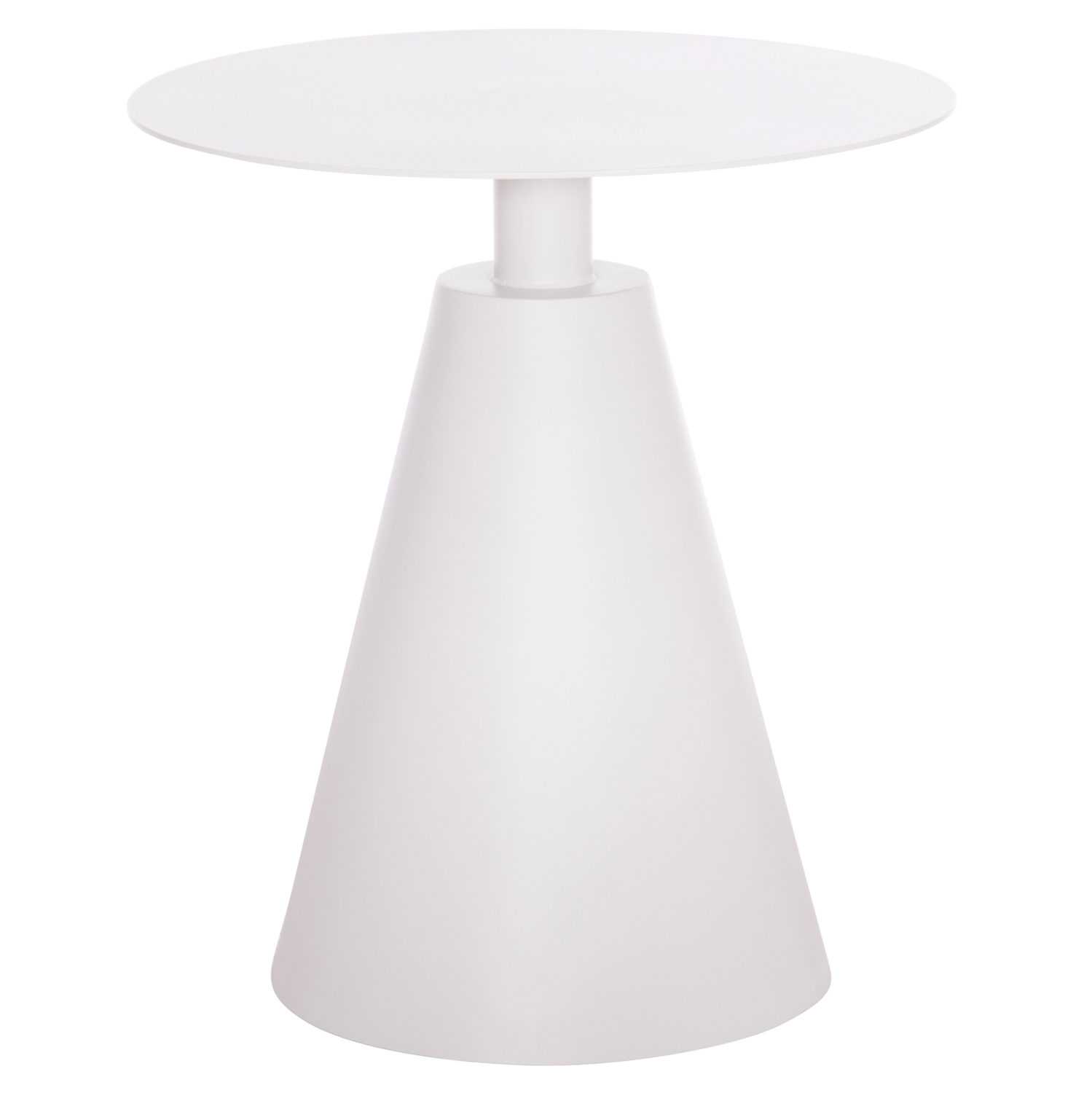 ΤΡΑΠΕΖΑΚΙ ΒΟΗΘ. ΣΤΡΟΓΓΥΛΟ ΕΞ.ΧΩΡΟΥ SERA HM6270.02 ΛΕΥΚΟ ΑΛΟΥΜΙΝΙΟ Φ50x56Υεκ. 1