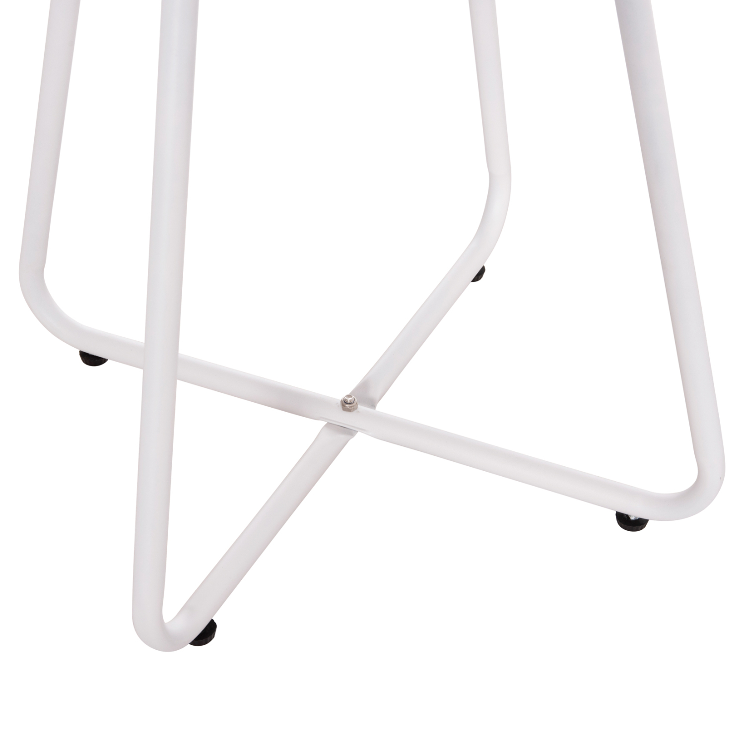 ΒΟΗΘΗΤΙΚΟ ΤΡΑΠΕΖΑΚΙ ΜΕΤΑΛΛΙΚΟ ΣΤΡΟΓΓΥΛΟ SAMMON HM6271.02 ΛΕΥΚΟ Φ45x50Υεκ 5