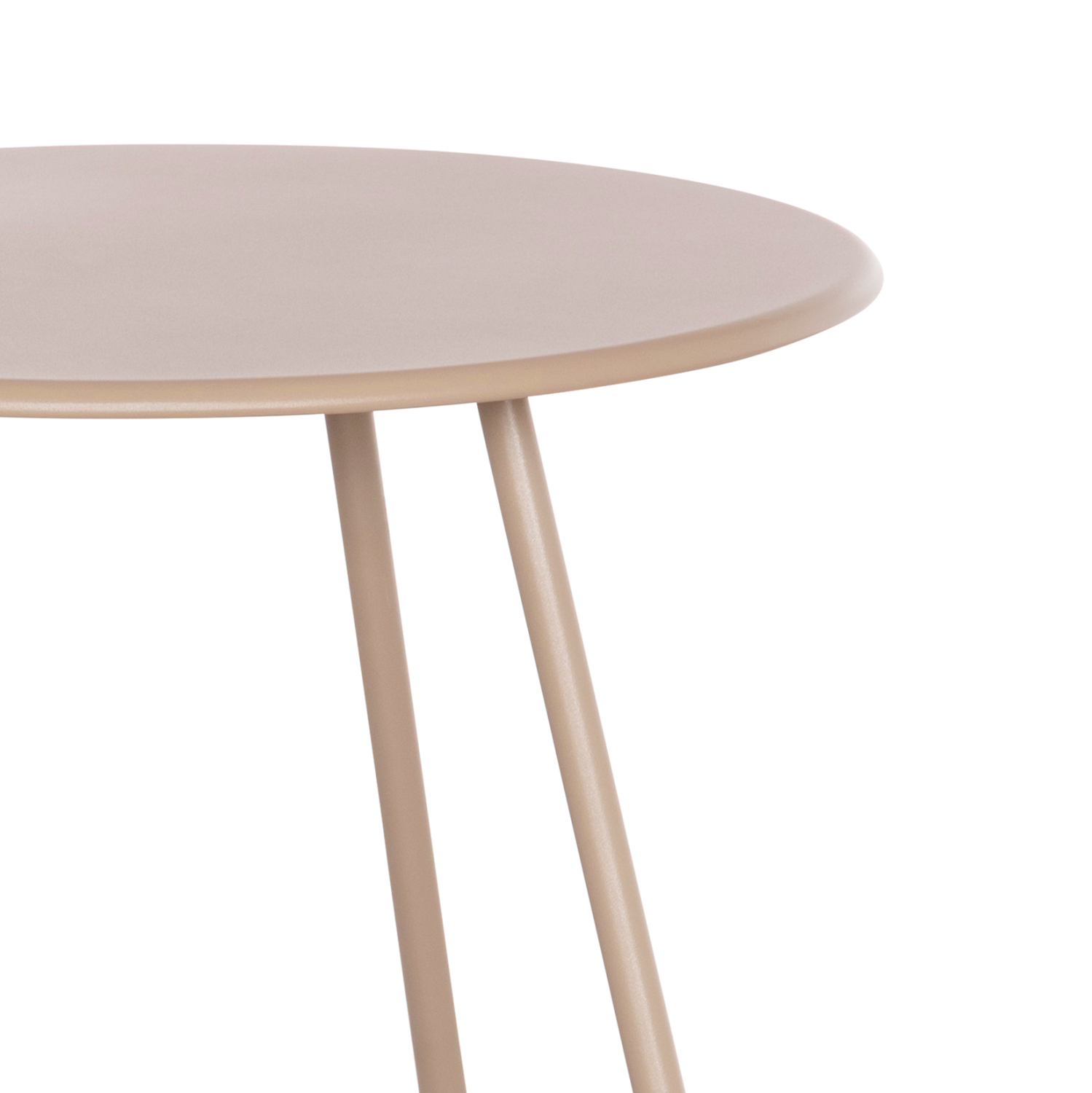 ΒΟΗΘΗΤΙΚΟ ΤΡΑΠΕΖΑΚΙ ΜΕΤΑΛΛΙΚΟ ΣΤΡΟΓΓΥΛΟ SAMMON HM6271.03 ΚΑΠΟΥΤΣΙΝΟ Φ45x50Υεκ 6