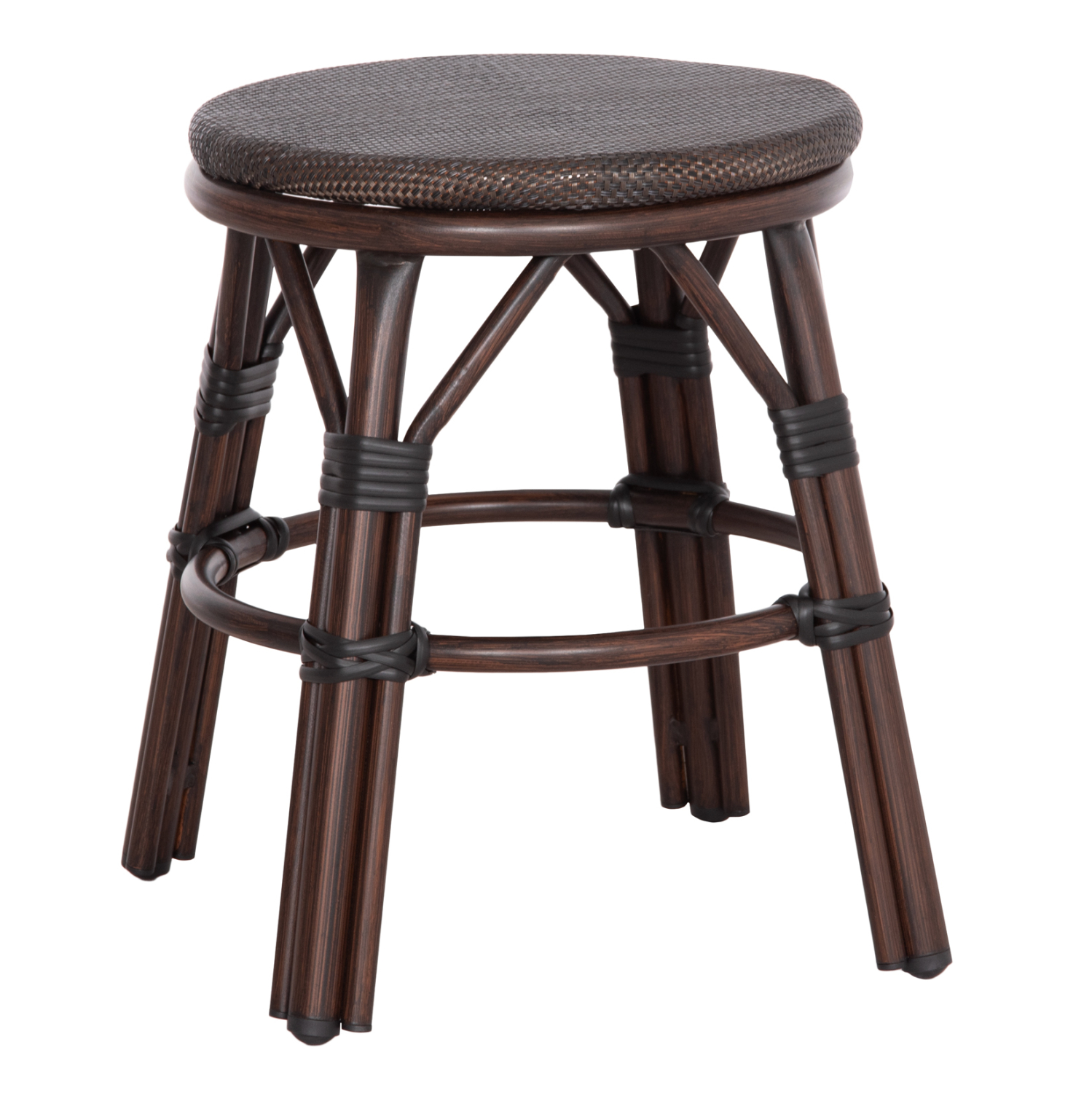 ΣΚΑΜΠΟ ΑΛΟΥΜΙΝΙΟΥ CHINO HM6285.01 BAMBOO LOOK ΚΑΦΕ-TEXTILENE ΚΑΦΕ Φ36x46Υεκ. 1
