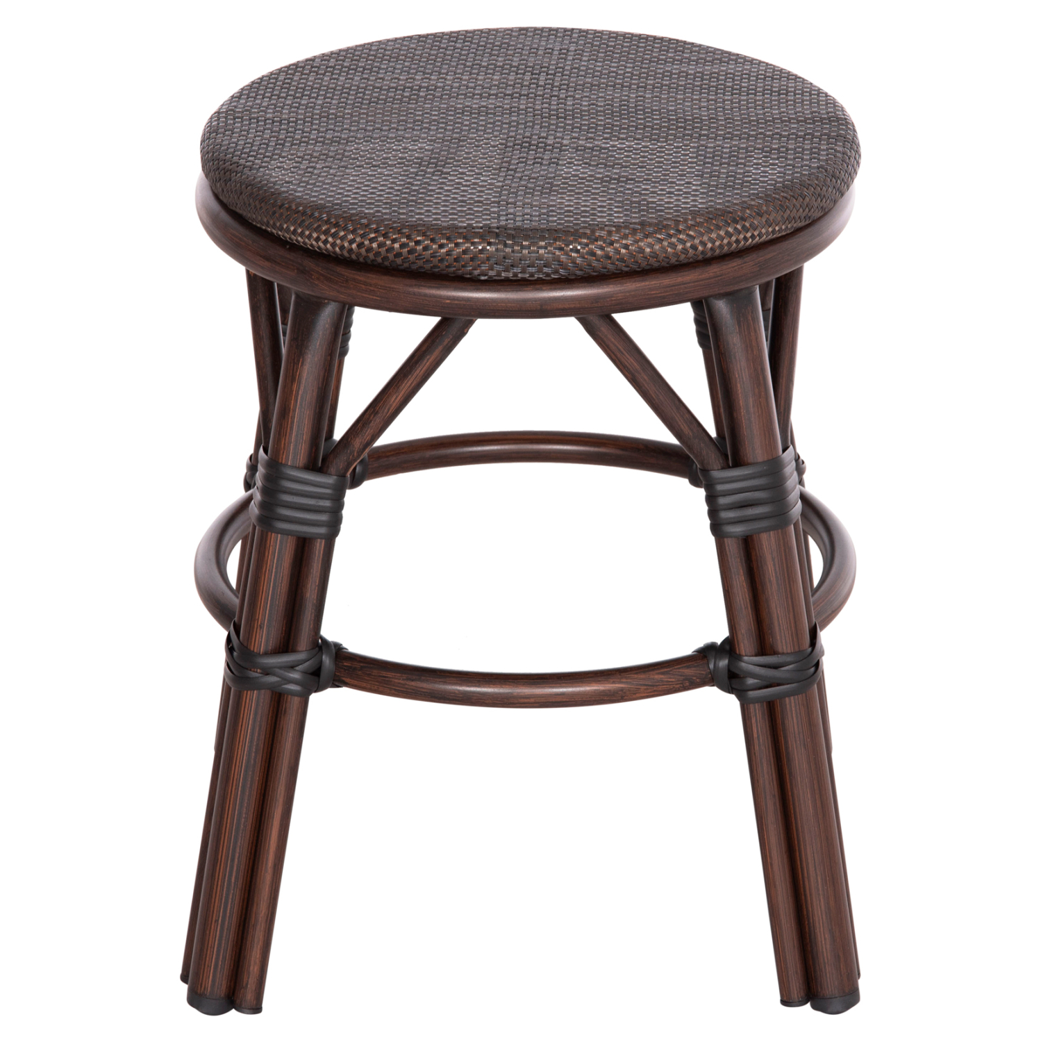 ΣΚΑΜΠΟ ΑΛΟΥΜΙΝΙΟΥ CHINO HM6285.01 BAMBOO LOOK ΚΑΦΕ-TEXTILENE ΚΑΦΕ Φ36x46Υεκ. 4