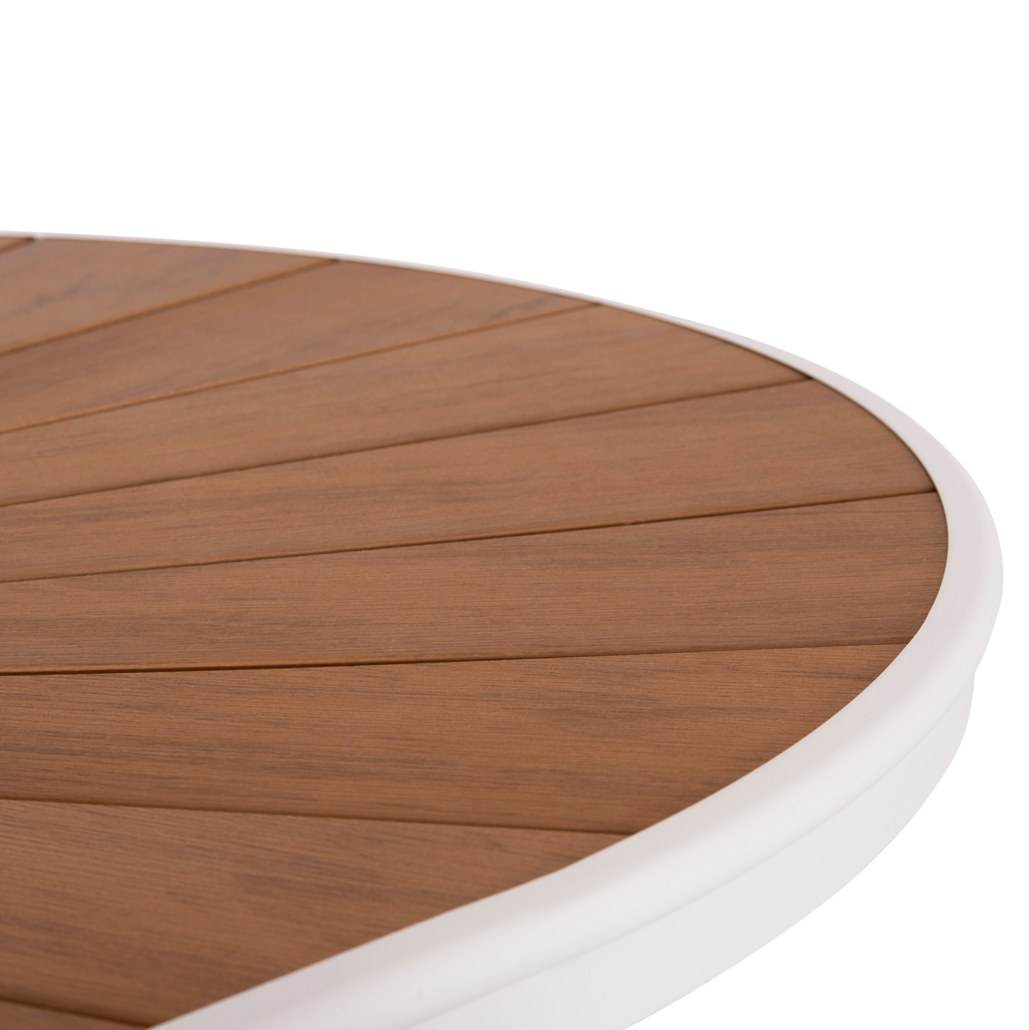 ΤΡΑΠΕΖΙ ΕΞΩΤ.ΧΩΡΟΥ TELAMO HM6288.02 ΑΛΟΥΜΙΝΙΟ ΛΕΥΚΟ &amp; POLYWOOD 160X90Χ73.5Υεκ. 6