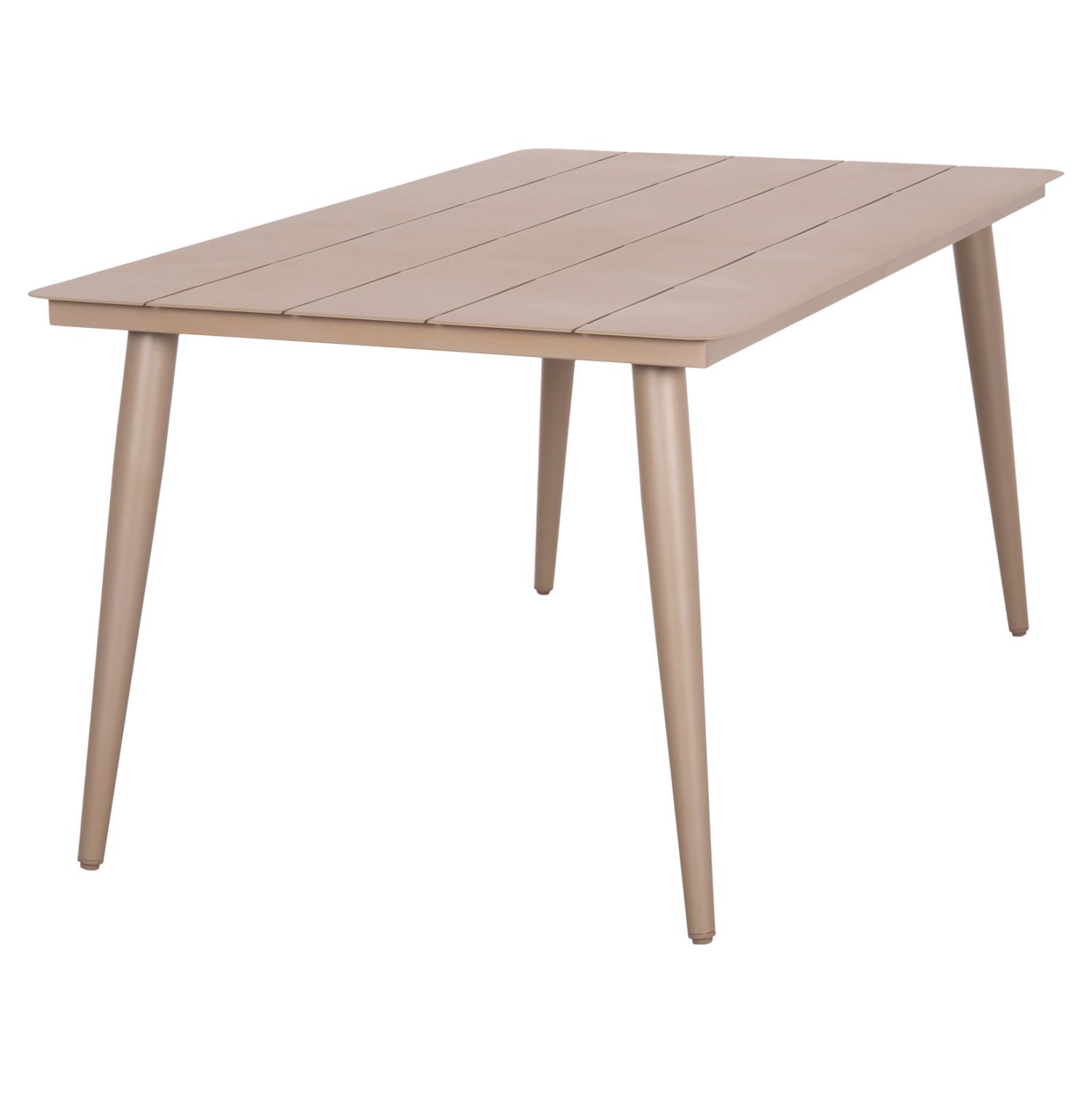 ΤΡΑΠΕΖΙ ΑΛΟΥΜΙΝΙΟΥ ΟΡΘΟΓΩΝΙΟ HIGER HM6291.04 ΚΑΠΟΥΤΣΙΝΟ 160x90x78Υεκ. 4