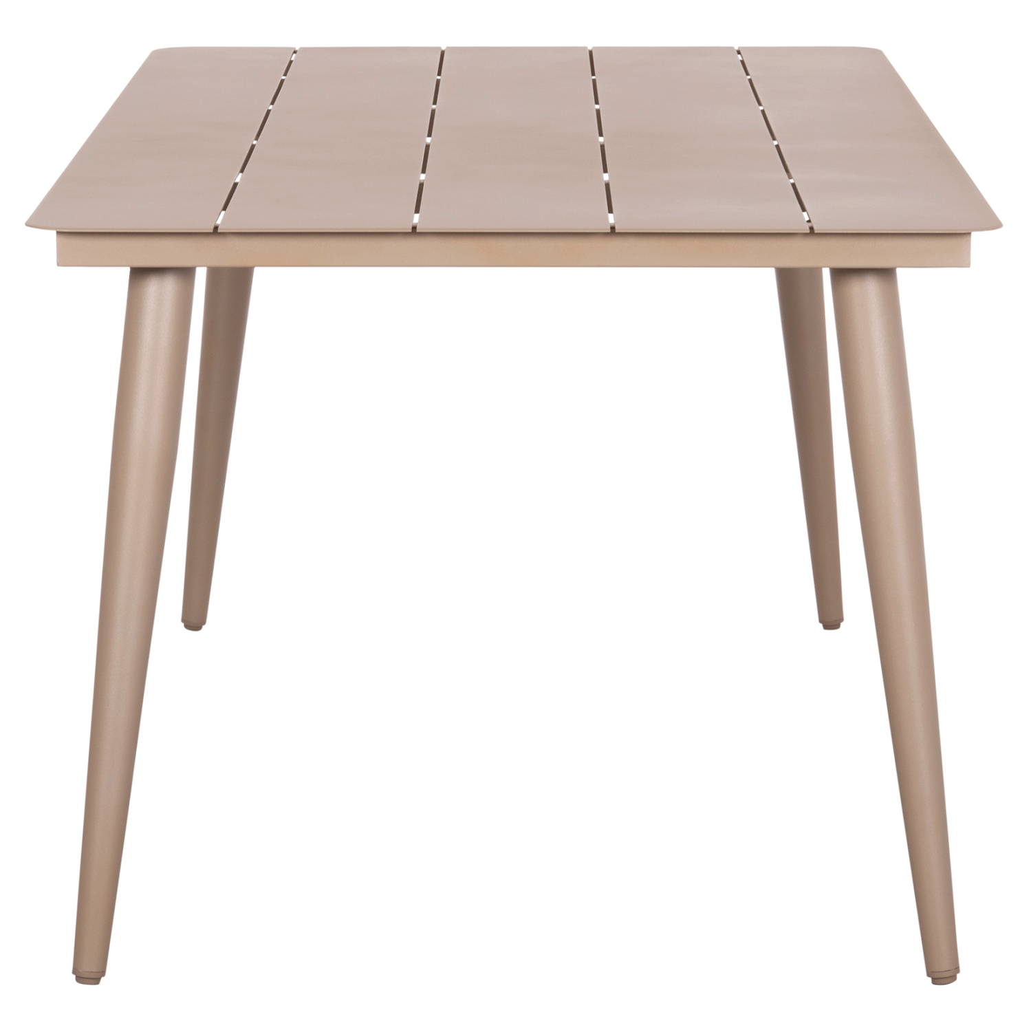 ΤΡΑΠΕΖΙ ΑΛΟΥΜΙΝΙΟΥ ΟΡΘΟΓΩΝΙΟ HIGER HM6291.04 ΚΑΠΟΥΤΣΙΝΟ 160x90x78Υεκ. 5