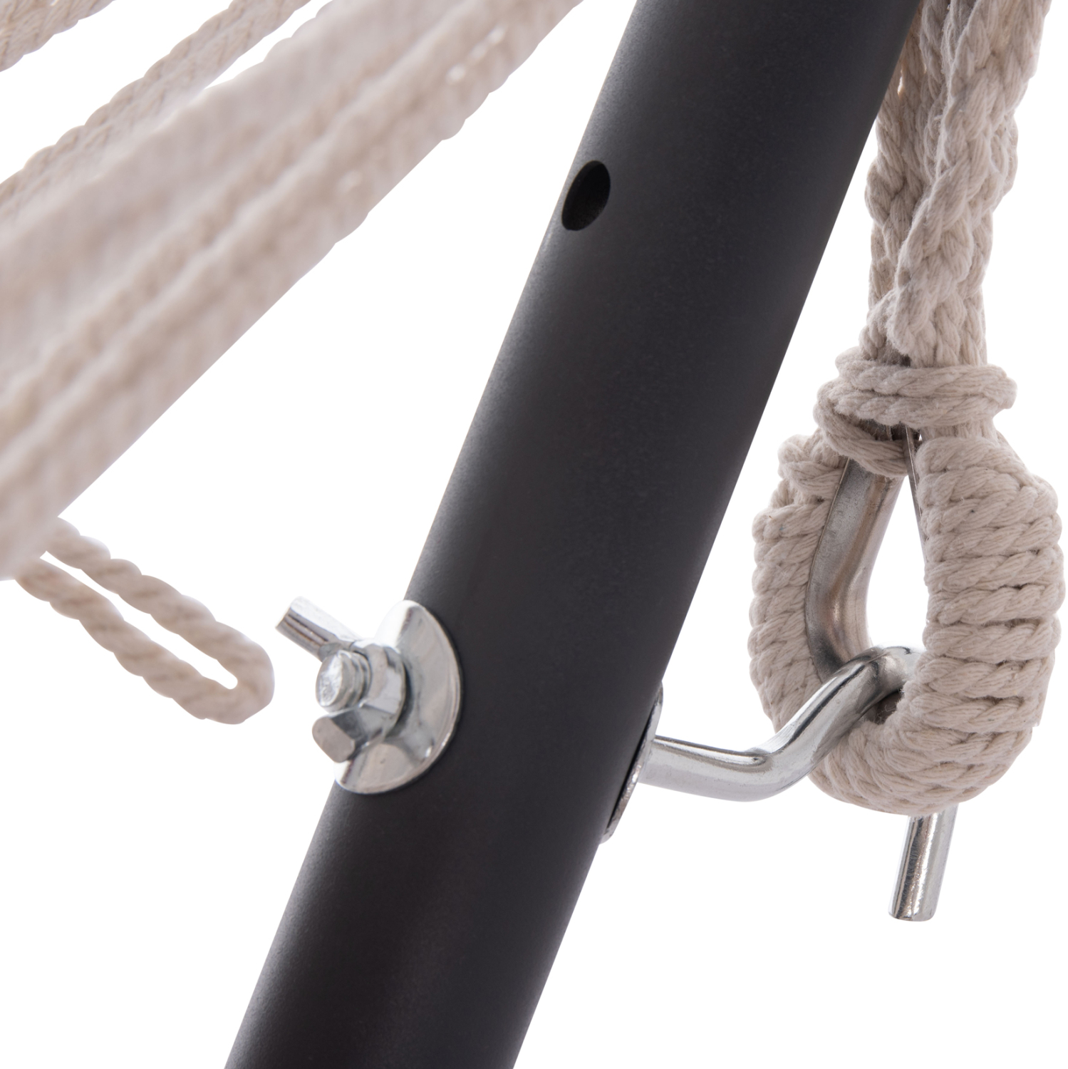 ΑΙΩΡΑ CRAVE HM6304.02 ΑΝΘΡΑΚΙ ΜΕΤΑΛΛΙΚΟΣ ΣΚΕΛΕΤΟΣ--ΜΠΕΖ ΥΦΑΣΜΑ 265x93x105Υεκ 6