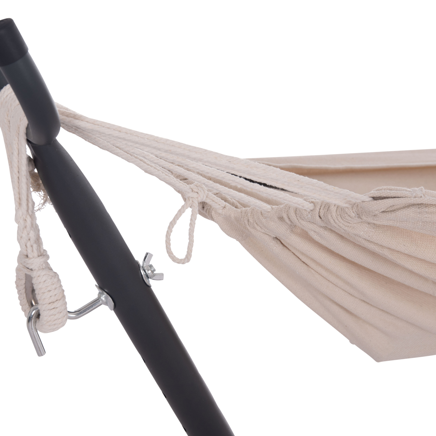 ΑΙΩΡΑ CRAVE HM6304.02 ΑΝΘΡΑΚΙ ΜΕΤΑΛΛΙΚΟΣ ΣΚΕΛΕΤΟΣ--ΜΠΕΖ ΥΦΑΣΜΑ 265x93x105Υεκ 7
