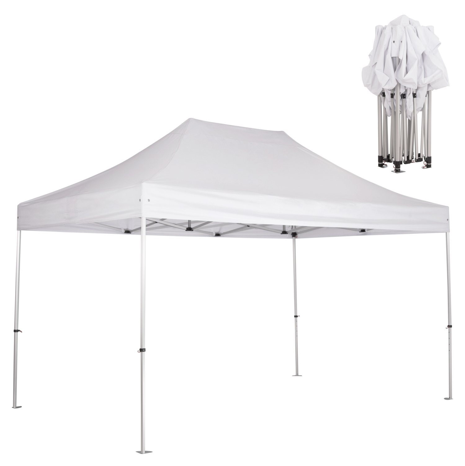 GAZEBO ΕΠΑΓΓΕΛΜΑΤΙΚΟ ΒΑΡΕΩΣ ΤΥΠΟΥ CRESSEN HM6306 ΠΤΥΣΣΟΜΕΝΟ ΑΛΟΥΜΙΝΙΟΥ 3x4,5x3,4Y 1