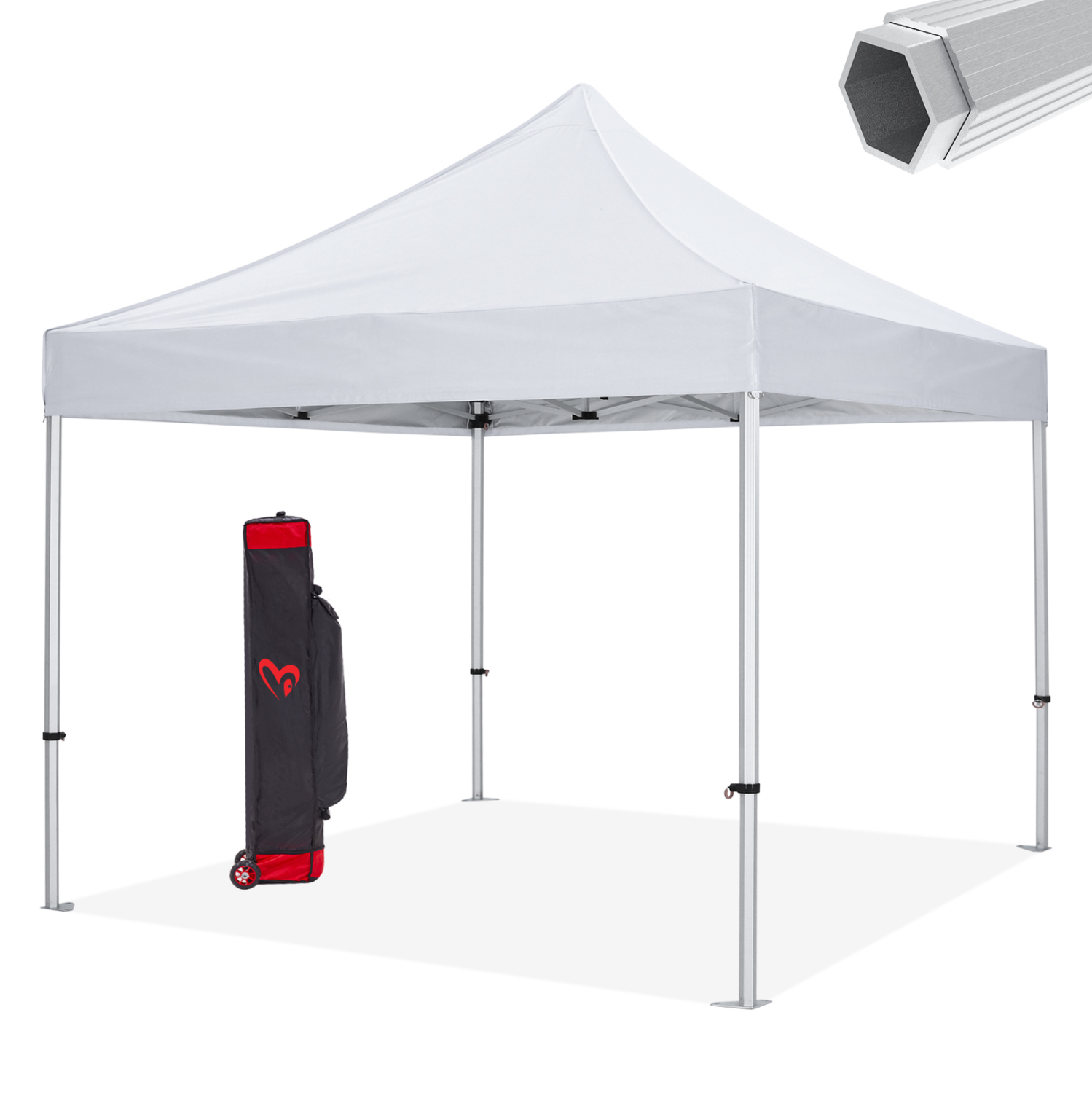 GAZEBO ΕΠΑΓΓΕΛΜΑΤΙΚΟ ΒΑΡΕΩΣ ΤΥΠΟΥ MATTHEW-AL HM6313 ΠΤΥΣΣΟΜΕΝΟ ΑΛΟΥΜΙΝΙΟΥ 3x3x3,4Y 3