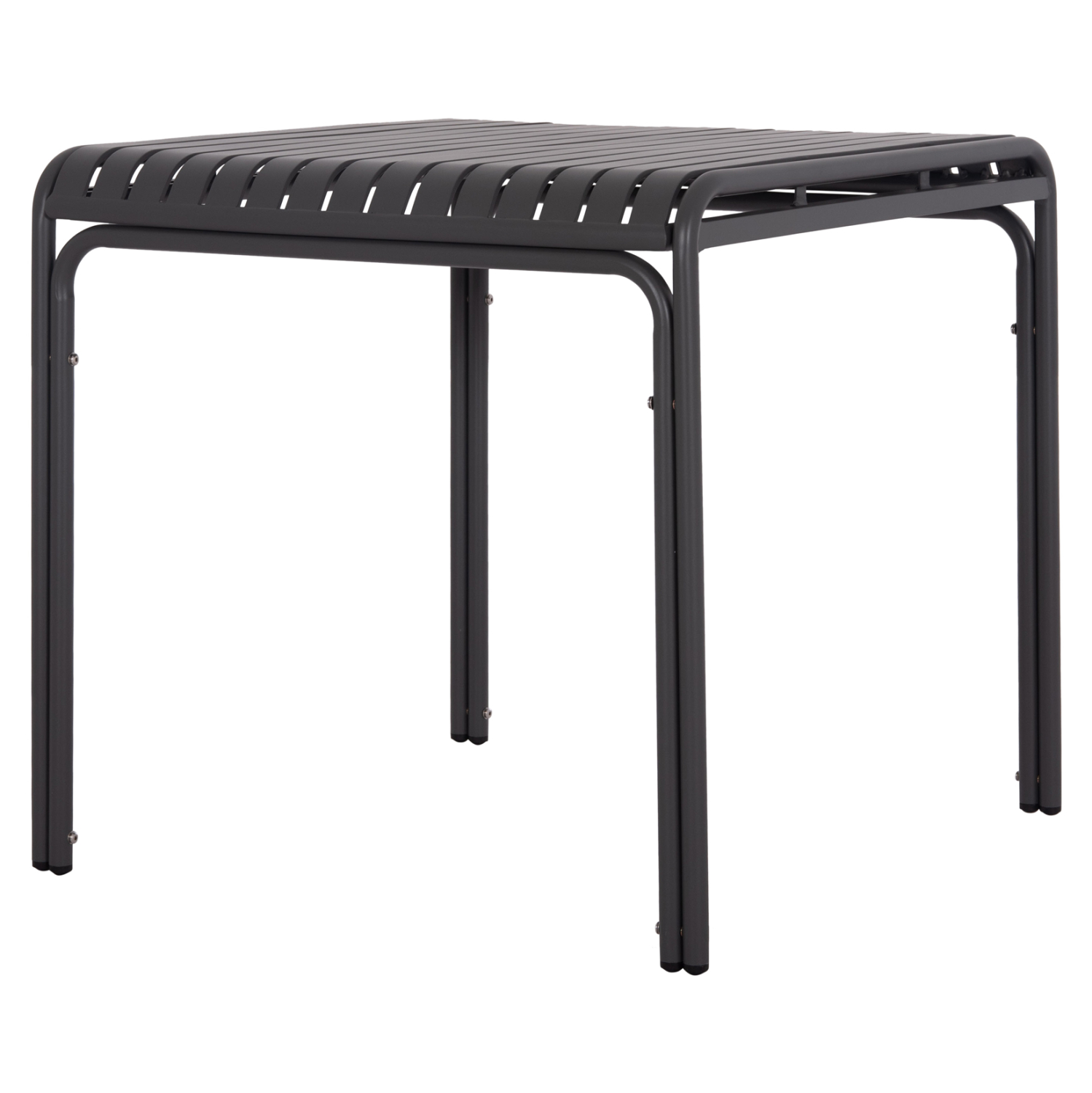 ΤΡΑΠΕΖΙ ΤΕΤΡΑΓΩΝΟ ΑΛΟΥΜΙΝΙΟΥ RACHEL HM6338.01 ΓΚΡΙ 80x80x76Υεκ. 5