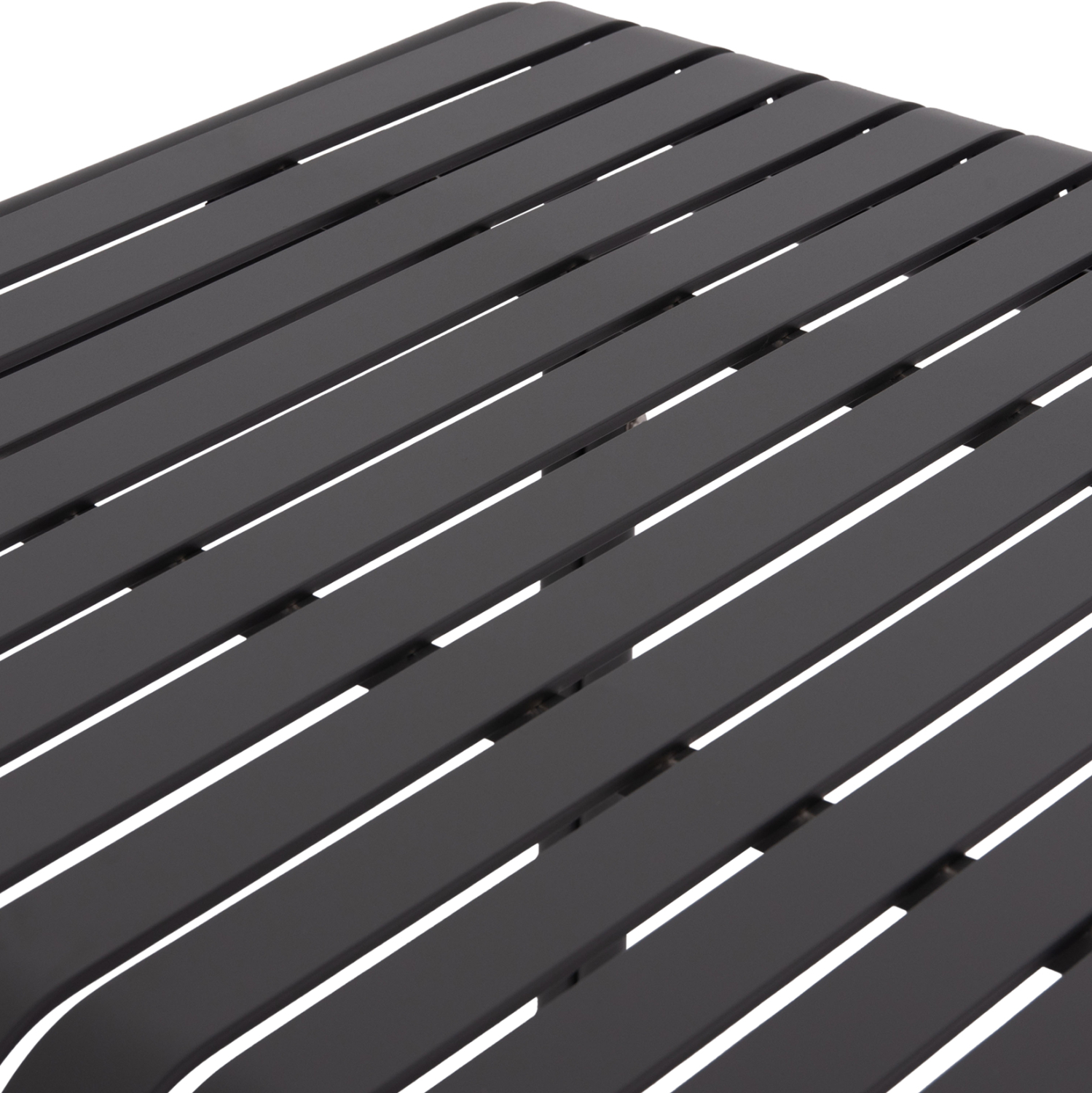 ΤΡΑΠΕΖΙ ΤΕΤΡΑΓΩΝΟ ΑΛΟΥΜΙΝΙΟΥ RACHEL HM6338.01 ΓΚΡΙ 80x80x76Υεκ. 7