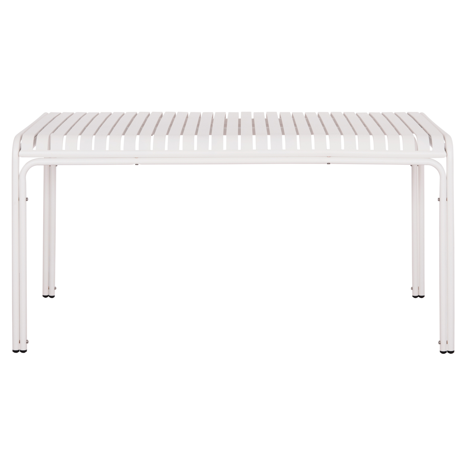 ΤΡΑΠΕΖΙ ΑΛΟΥΜΙΝΙΟΥ RACHEL HM6339.02 ΛΕΥΚΟ 150x80x75Υεκ. 3