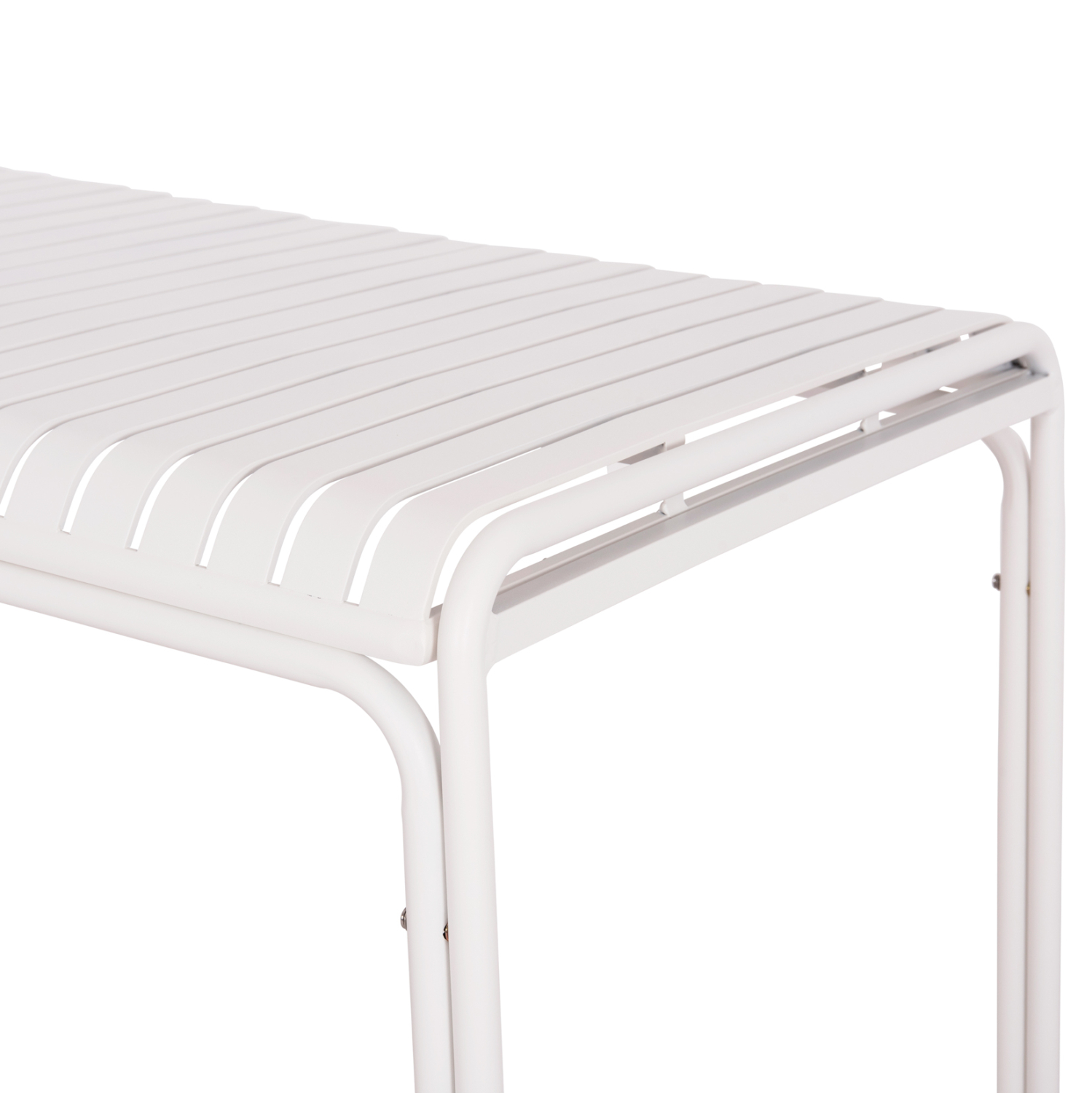 ΤΡΑΠΕΖΙ ΑΛΟΥΜΙΝΙΟΥ RACHEL HM6339.02 ΛΕΥΚΟ 150x80x75Υεκ. 8