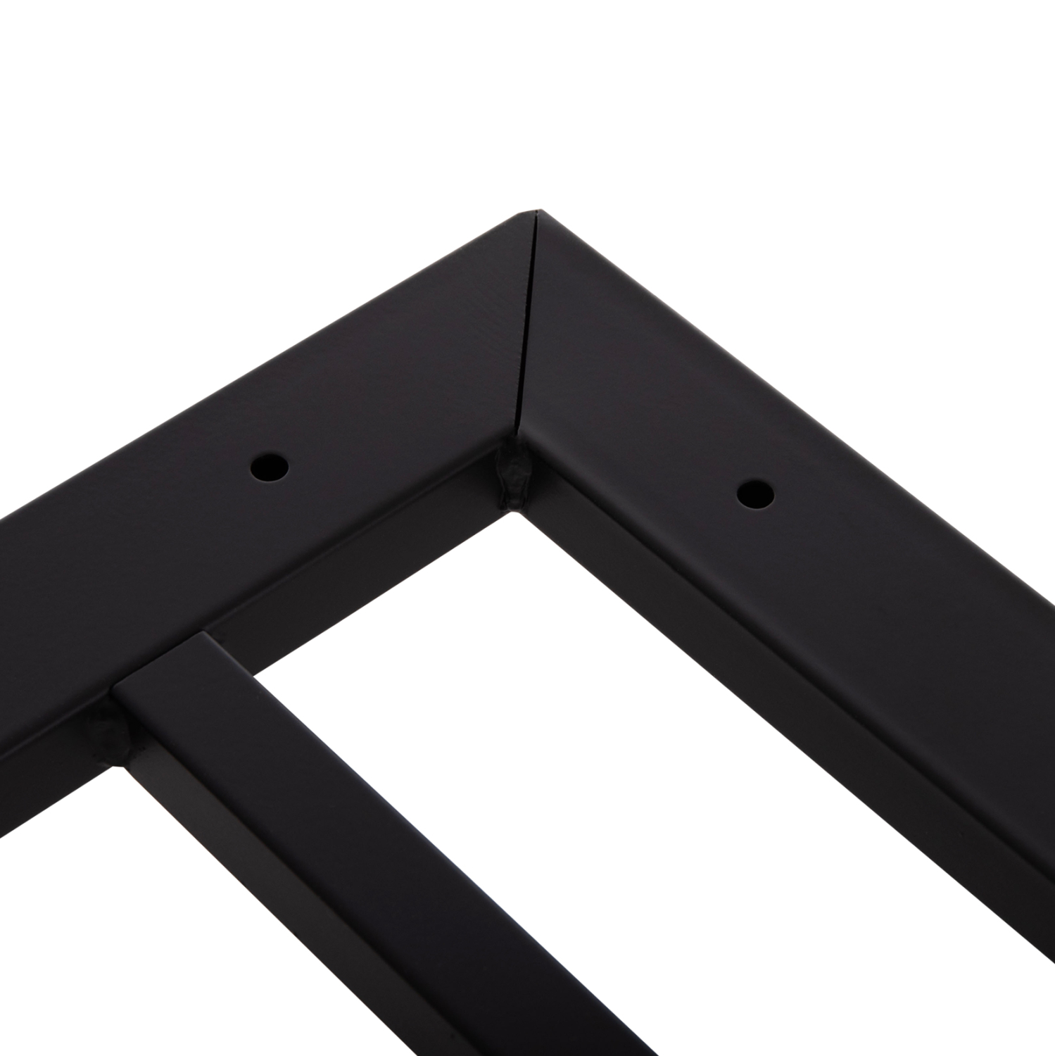 ΒΑΣΗ ΤΡΑΠΕΖΙΟΥ ΑΛΟΥΜΙΝΙΟΥ ΔΙΠΛΗ HM461.12 ΛΕΥΚΗ ΜΕ ΡΕΓΟΥΛΑΤΟΡΟΥΣ 100x60x73Υεκ. 6