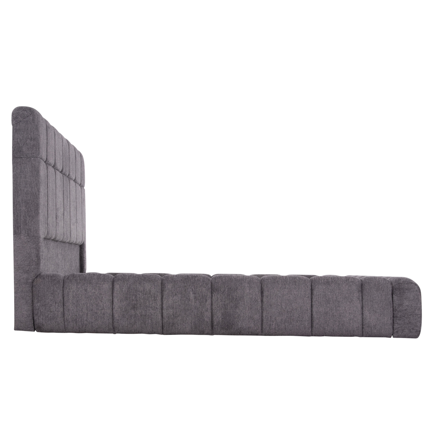 ΚΡΕΒΑΤΙ RAMON ΜΕ ΑΠΟΘ. ΧΩΡΟ HM720.22 ΥΦΑΣΜΑ TEDDY ΓΚΡΙ-ΓΙΑ ΣΤΡΩΜΑ 160x200εκ 5